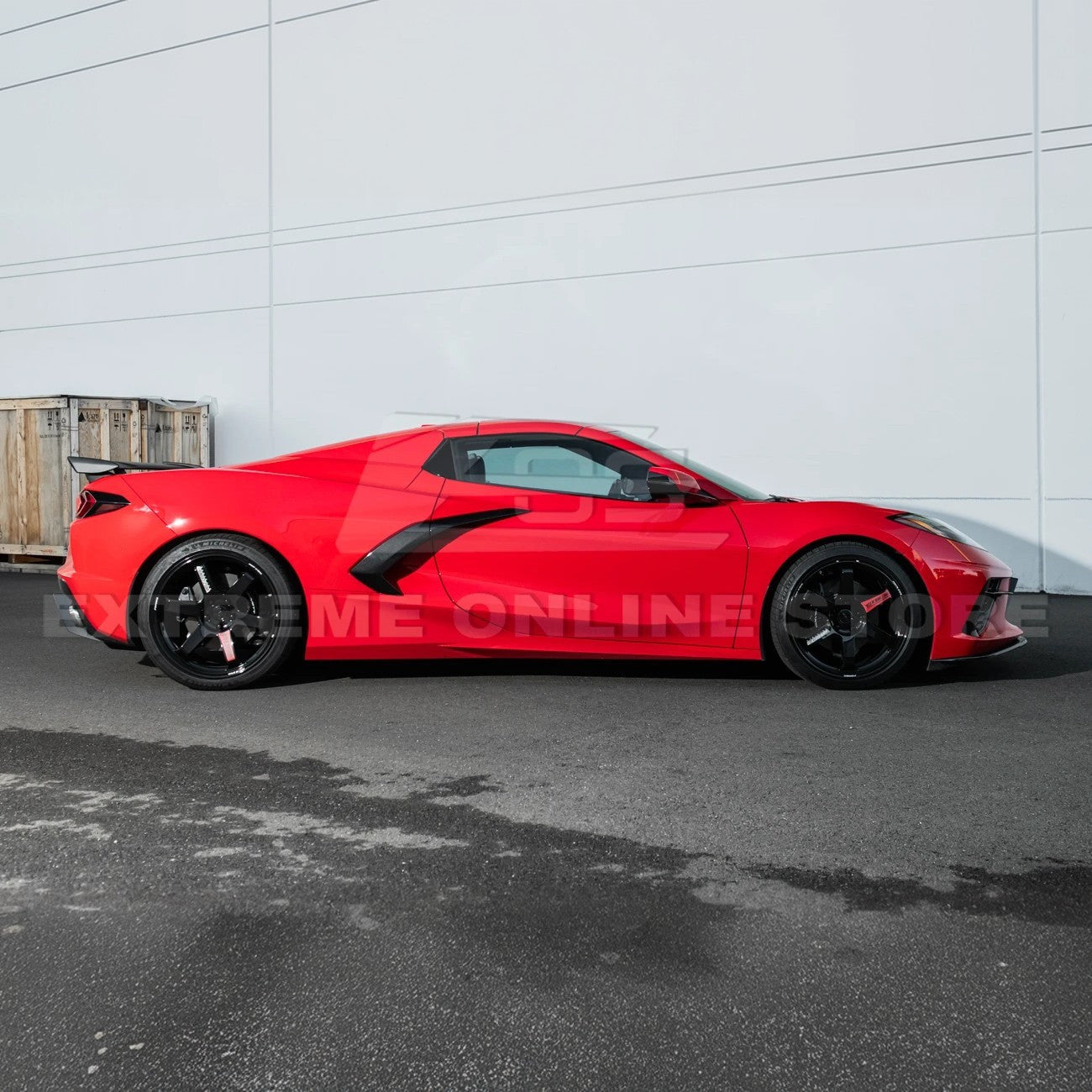 2020-Up Corvette C8 Z51 Facelifted Rear Trunk High Wing Spoiler
