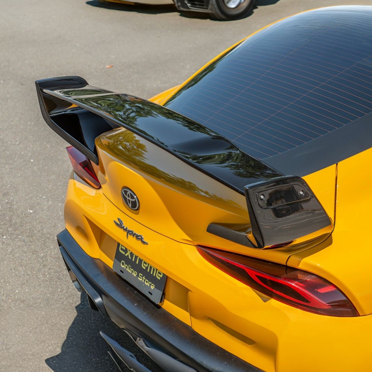 2020-Up Toyota GR Supra ST Style Glossy Black Rear Trunk Lid Wing Spoiler