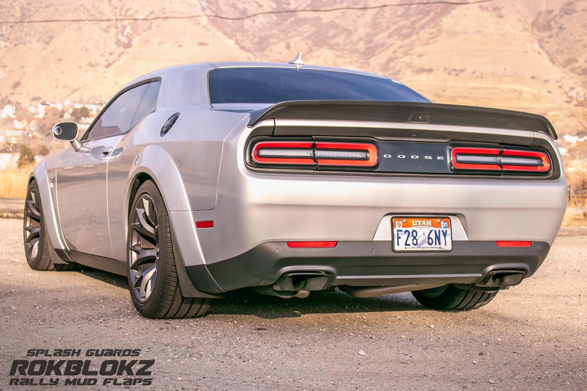 Dodge Challenger SRT Demon 170 2018-2023 Splash Guards