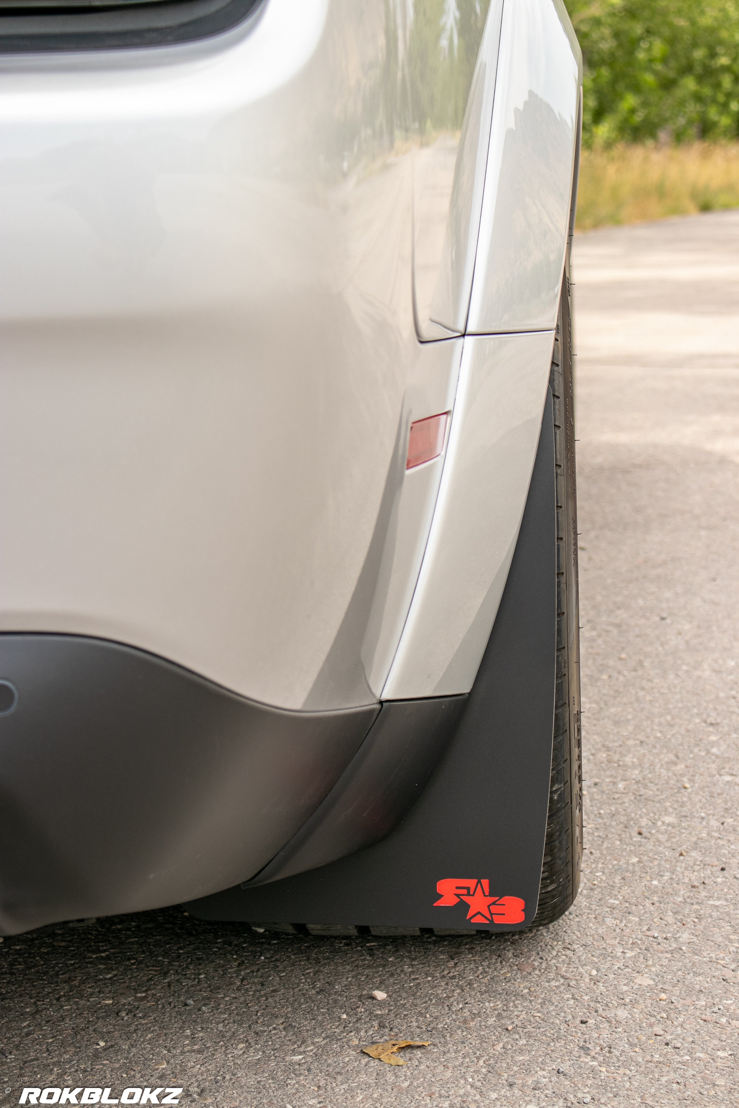 Dodge Challenger SRT Demon 170 2018-2023 Rally Style Mud Flaps