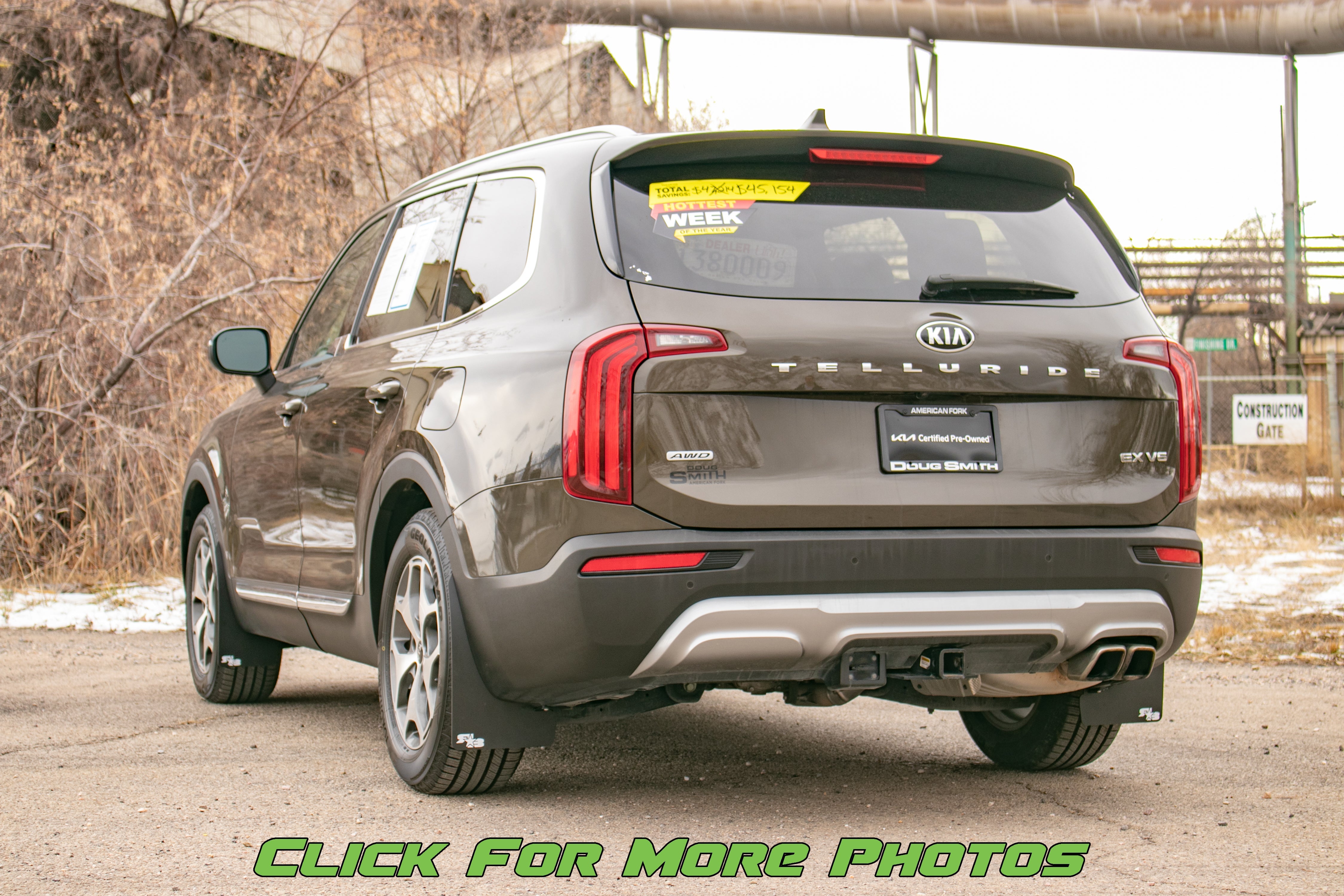 Kia Telluride 2020-2025 Mud Flaps
