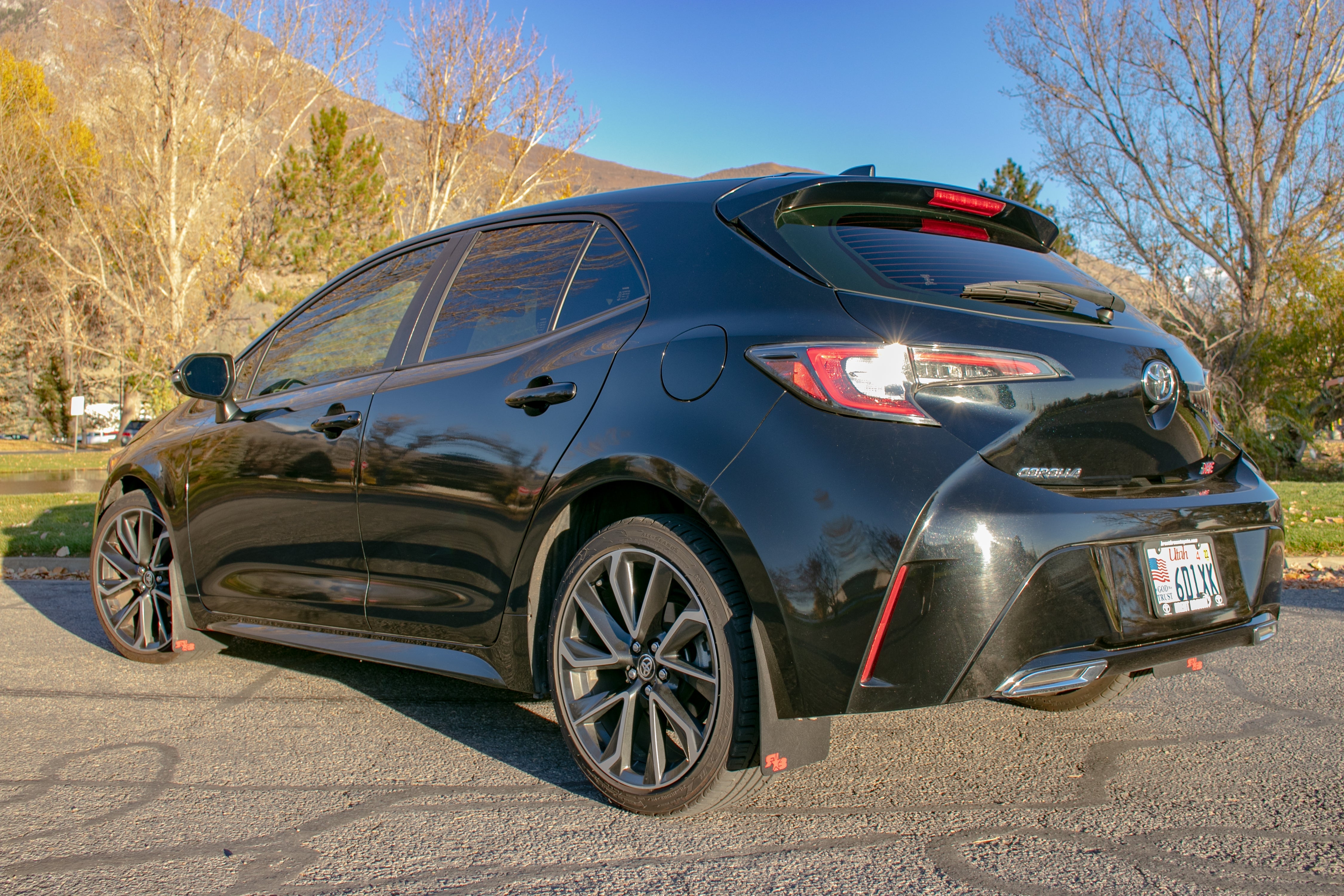 Toyota Corolla Hatchback 2019+ Rally Mud Flaps