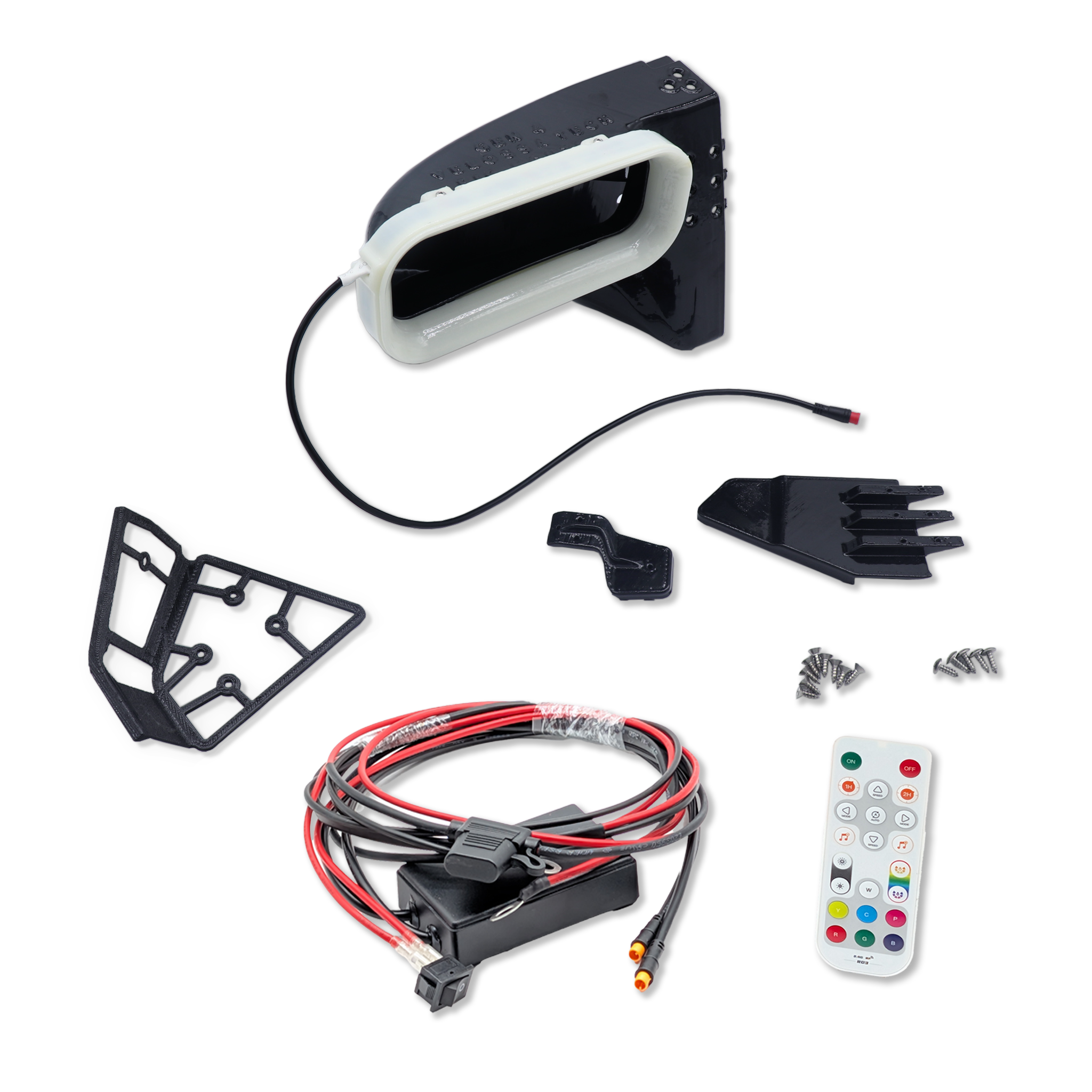 2020-2024 Ford Explorer ST/2022-2024 Ford Explorer ST-Line BIG MOUTH LIT KIT Ram Air Intake Snorkel