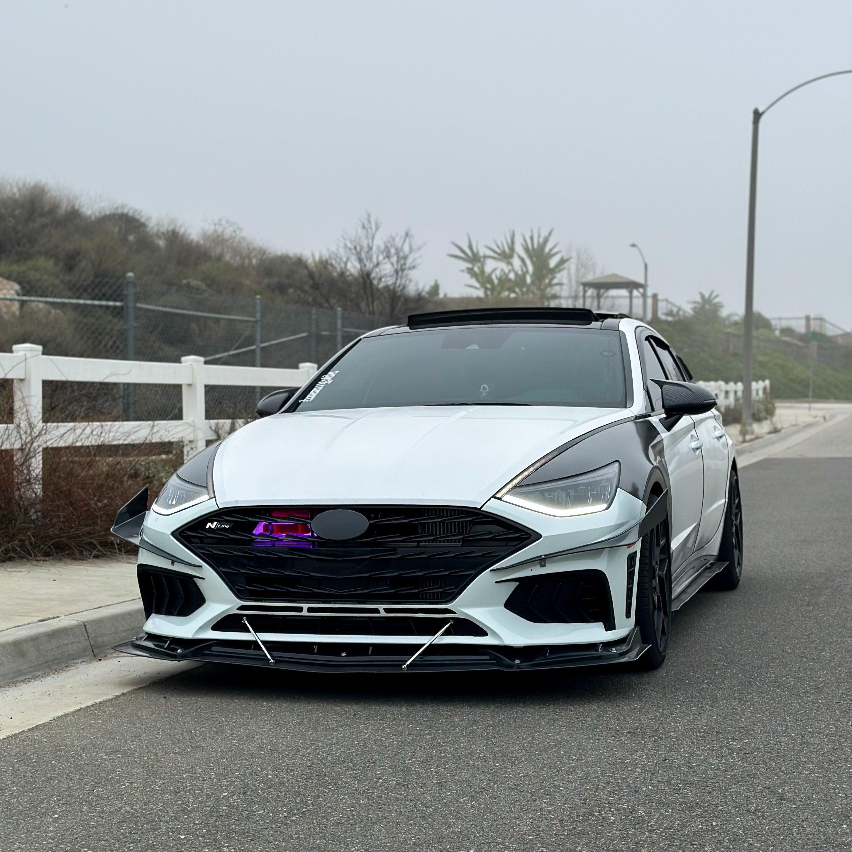 2021-2023 Hyundai Sonata N-Line BIG MOUTH LIT KIT Ram Air Intake Snorkel-Ram Air Intake-Grocery Getter Performance