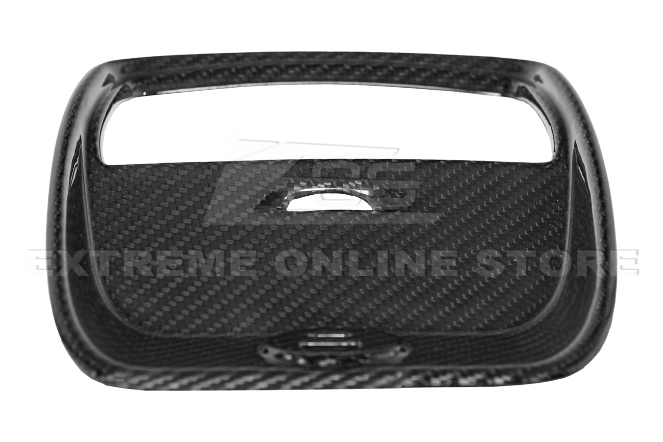 2021+ Ford Mustang Mach-E DRY Carbon Fiber Rear AC Panel Cover