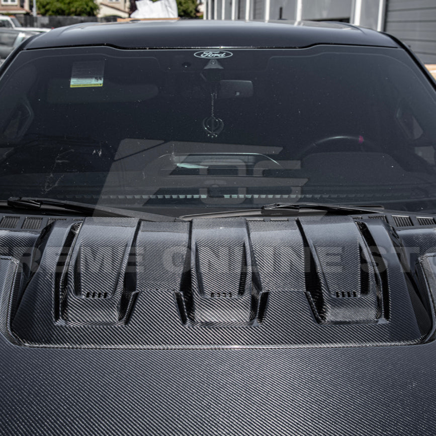 2021-Up F-150 Raptor Carbon Fiber Hood Cover