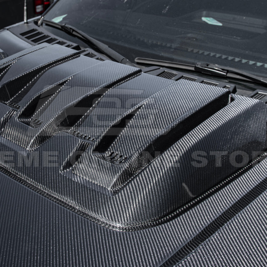 2021-Up F-150 Raptor Carbon Fiber Hood Cover