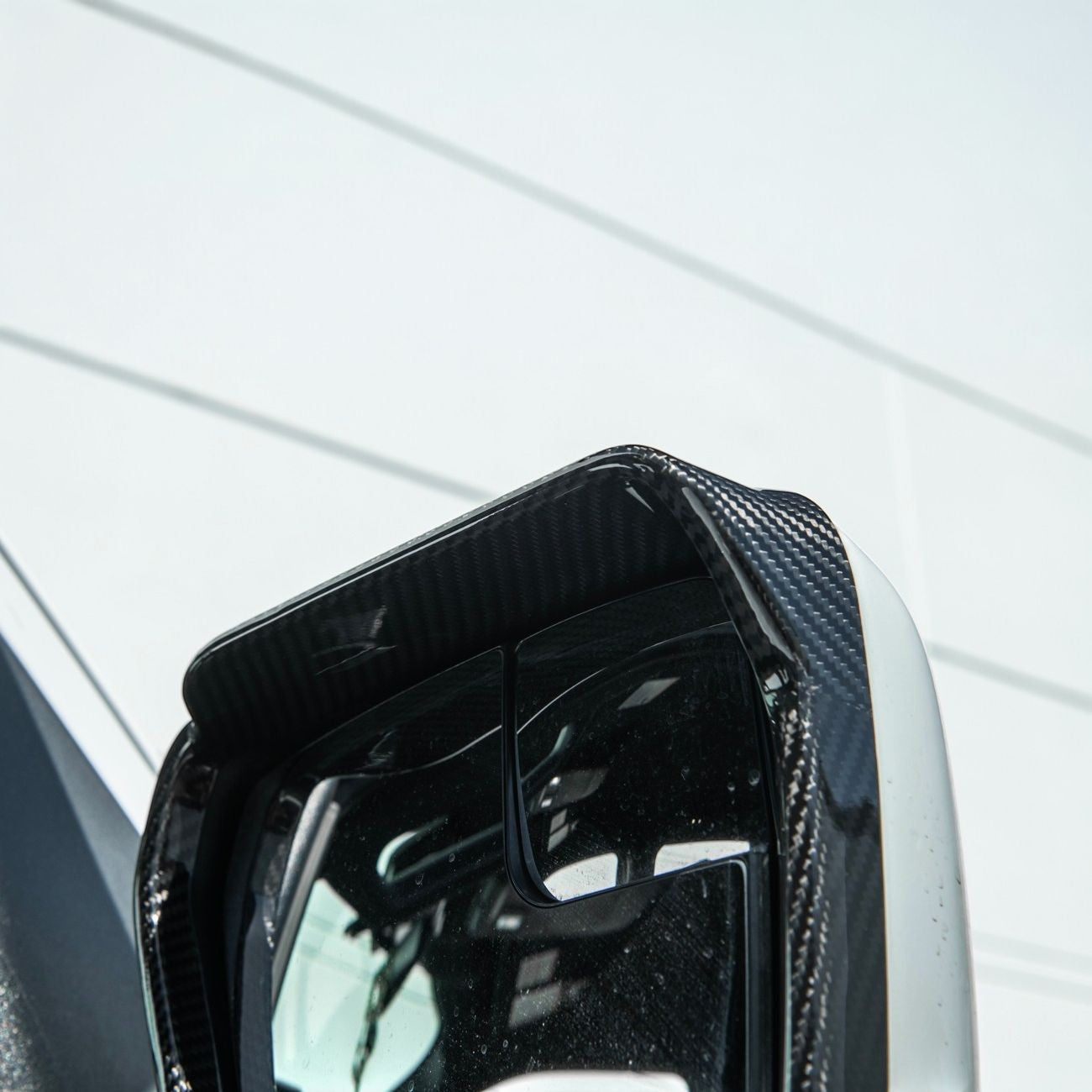 2021-Up Ford F-150 Carbon Fiber Factory Style Side Mirror Frame