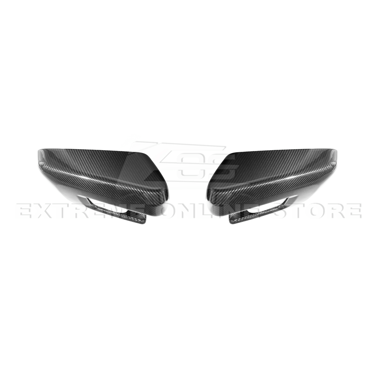 2021-Up Ford F-150 Carbon Fiber Side Mirror Cap Covers