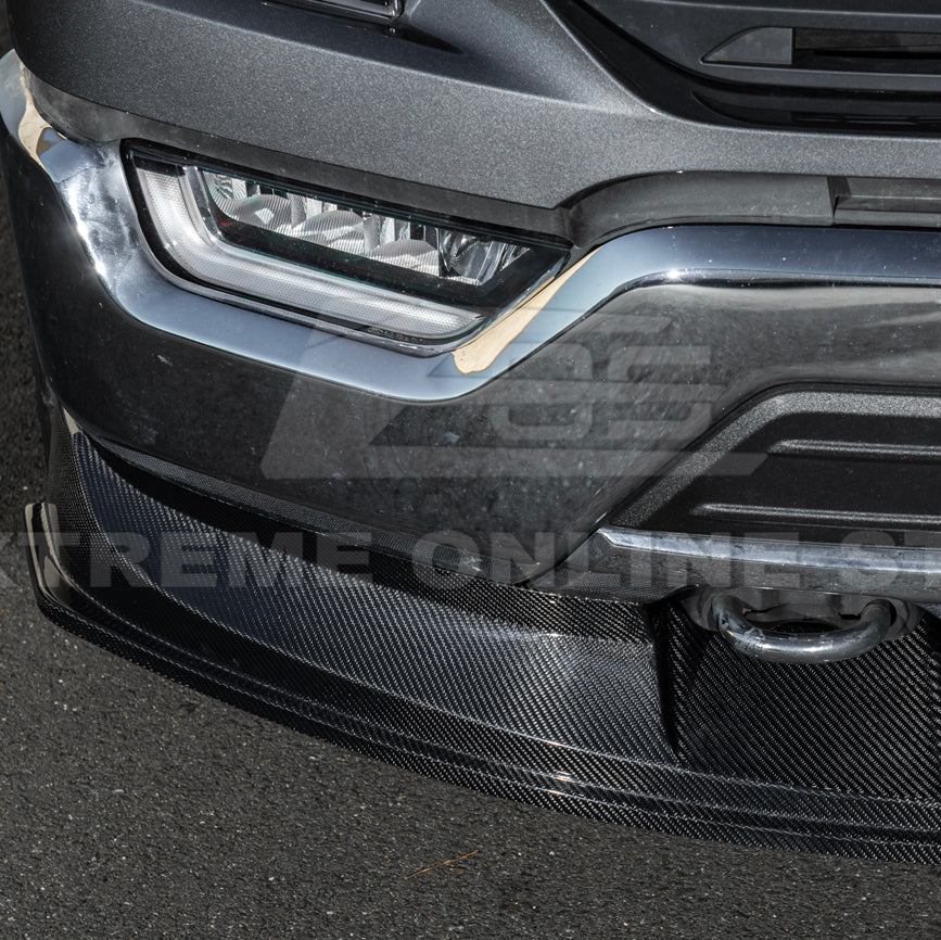 2021-Up Ford F-150 EOS Performance CARBON FIBER 2Pcs Front Bumper Lip Splitter