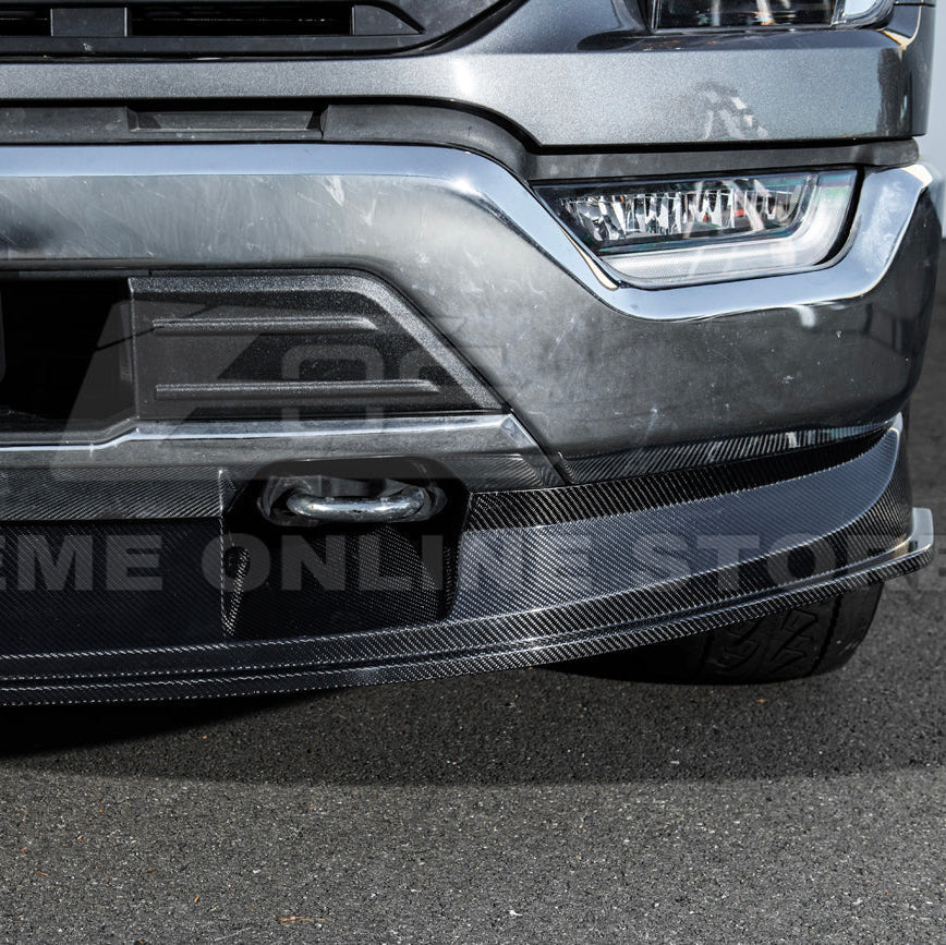 2021-Up Ford F-150 EOS Performance CARBON FIBER 2Pcs Front Bumper Lip Splitter