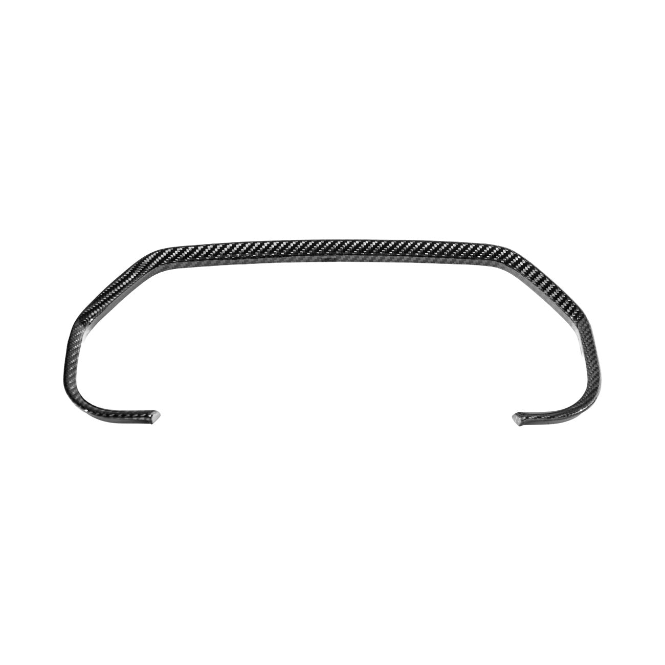 2021-Up Ford F-150 / F-150 Lightning Dry Carbon Fiber Dashboard Instrument Cluster Gauge Panel Trim Overlay-Grocery Getter Performance