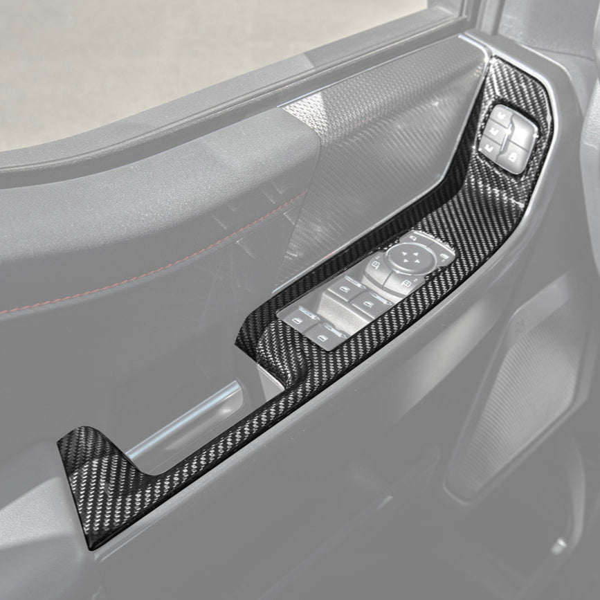 2021-Up Ford F-150 Front Door Glass Lifting Panel Cover
