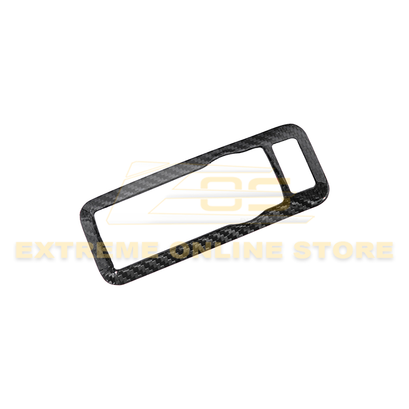 2021-Up Mustang Mach-E DRY CARBON FIBER Head Light Control Panel Trim