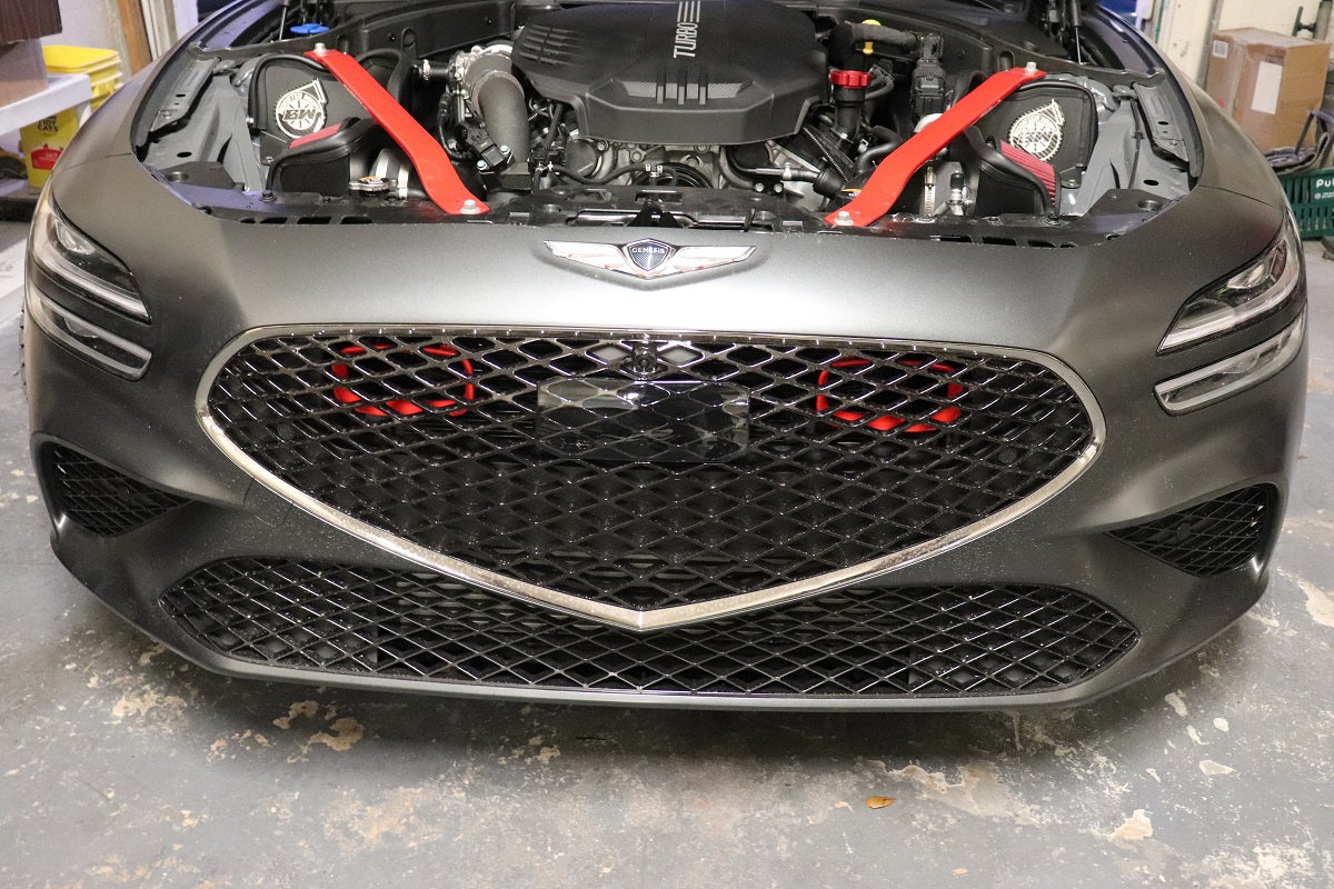 2022+ Genesis G70 3.3T Dual BIG MOUTH Ram Air Intake Snorkels-Ram Air Intake-Grocery Getter Performance