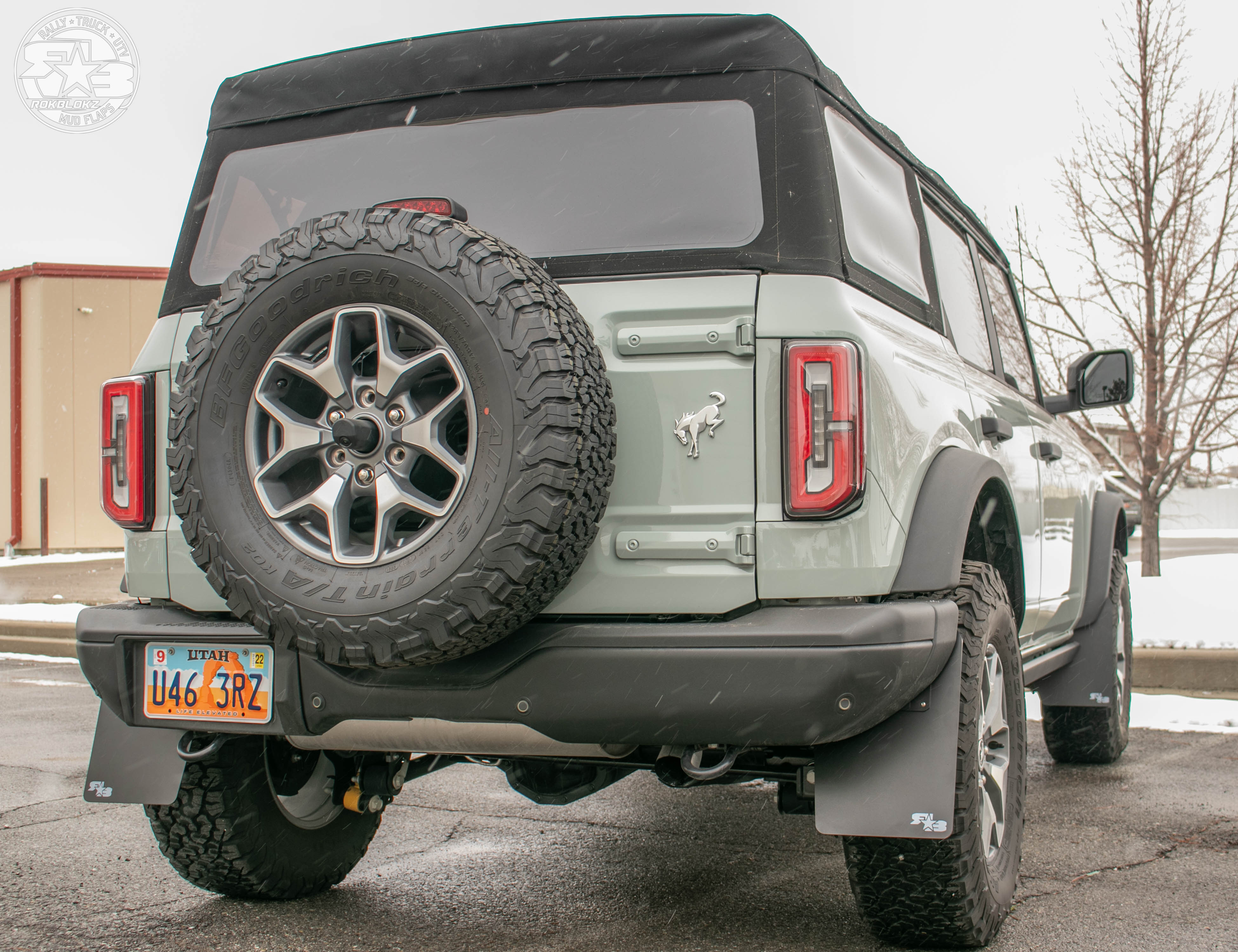 Ford Bronco Mud Flaps 2021+ - Quick Release - ORIGINAL SIZE