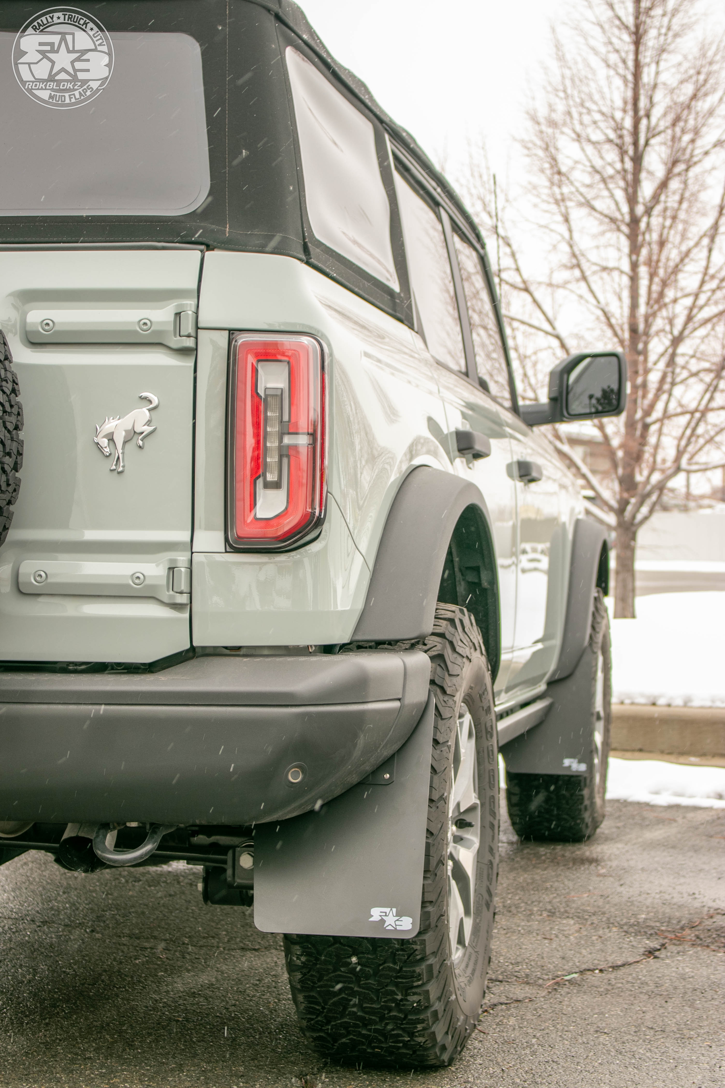 Ford Bronco Mud Flaps 2021+ - Quick Release - ORIGINAL SIZE