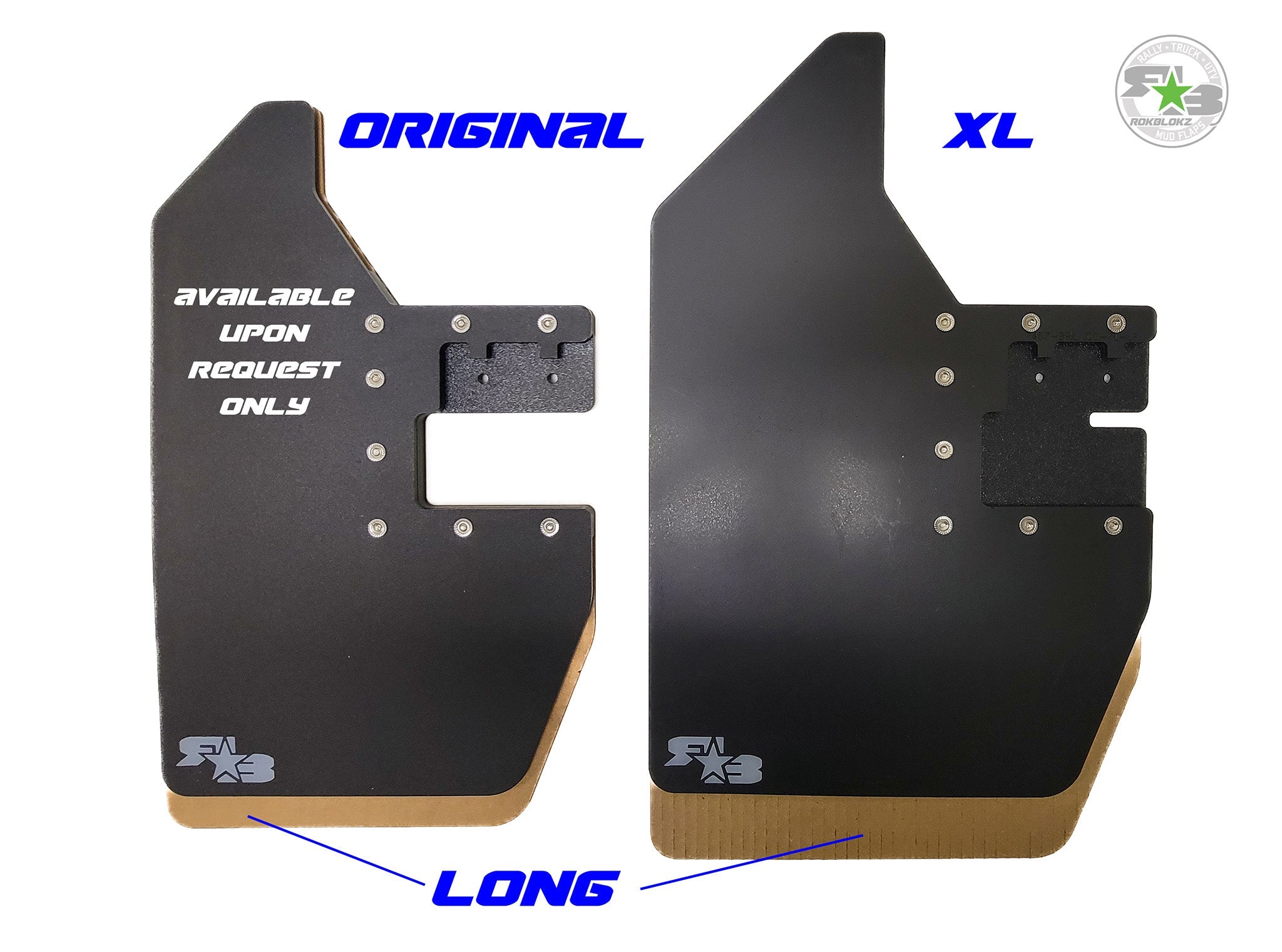 Ford Bronco Mud Flaps 2021+ - Quick Release - ORIGINAL SIZE