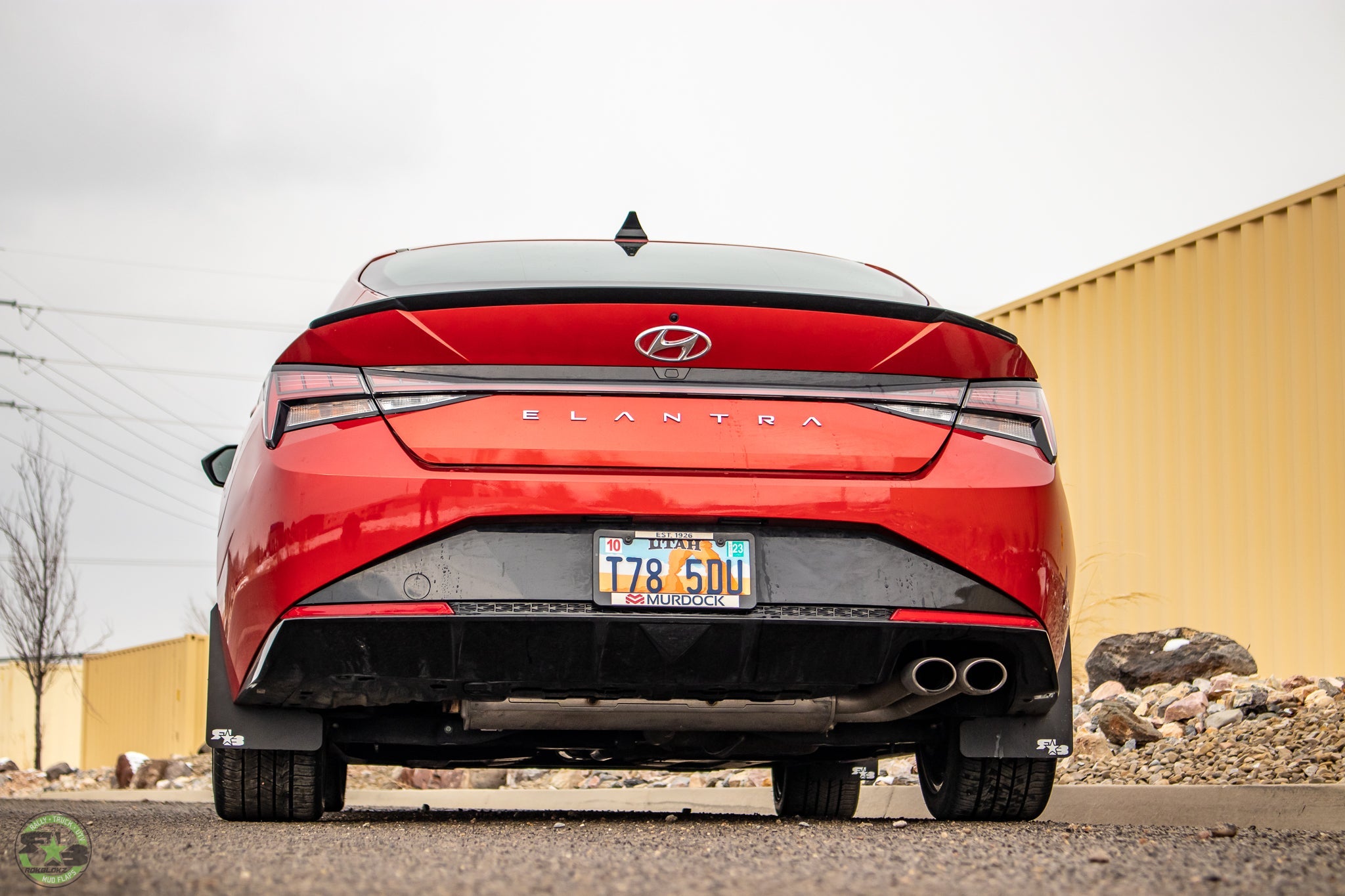 Hyundai Elantra N & N-Line Sedan 2021-2023 Mud Flaps