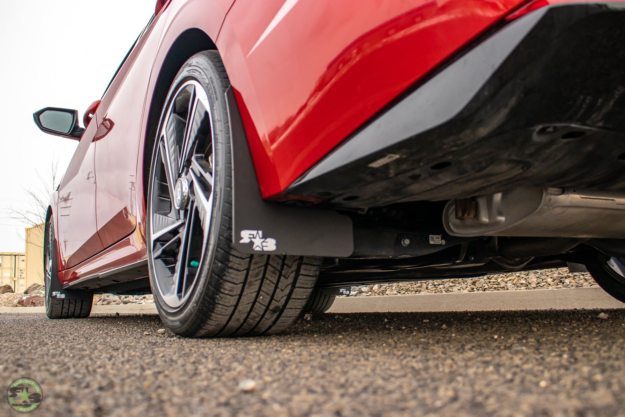 Hyundai Elantra N & N-Line Sedan 2021-2023 Mud Flaps