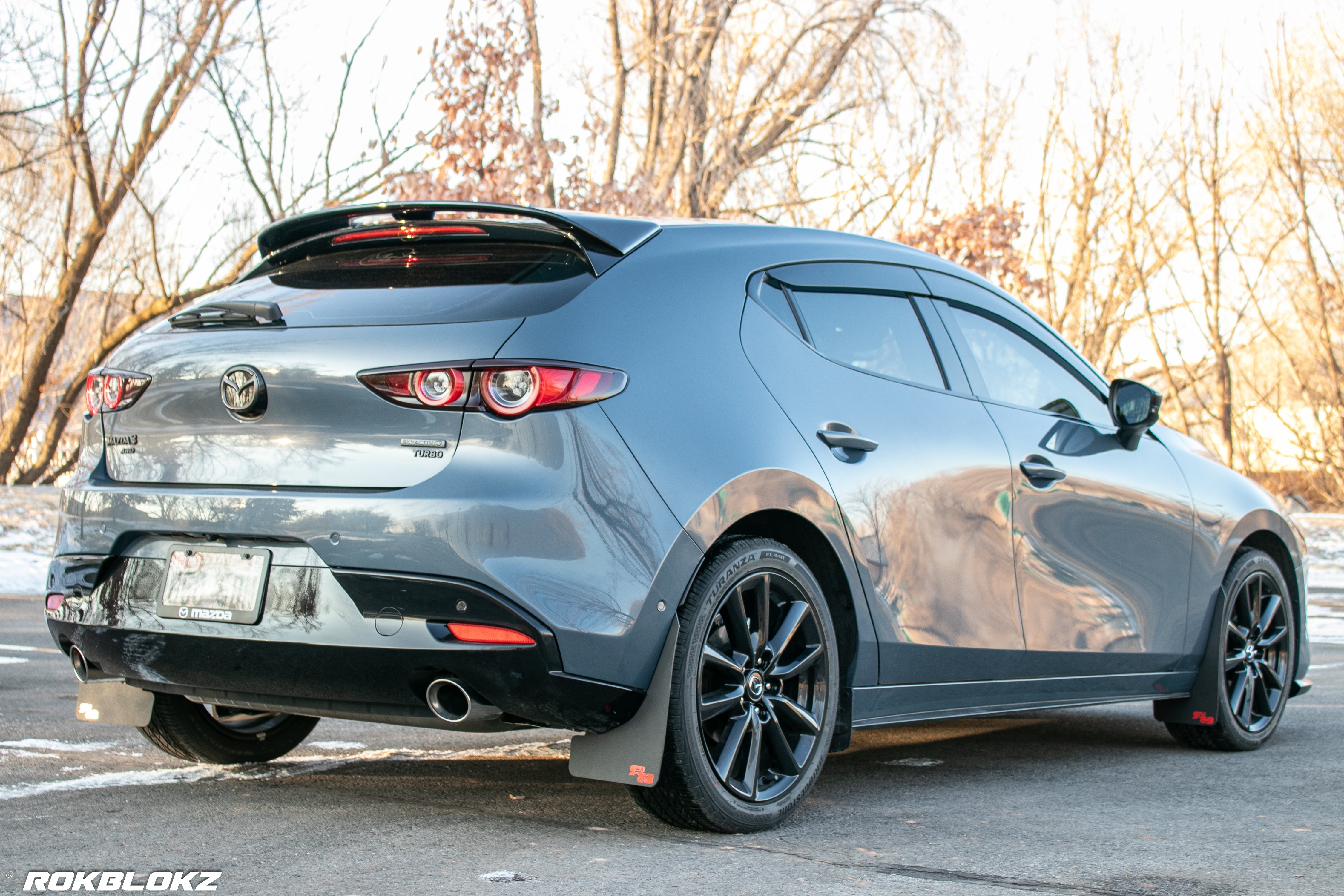 MAZDA3 Hatchback 2019+ Rally Mud Flaps