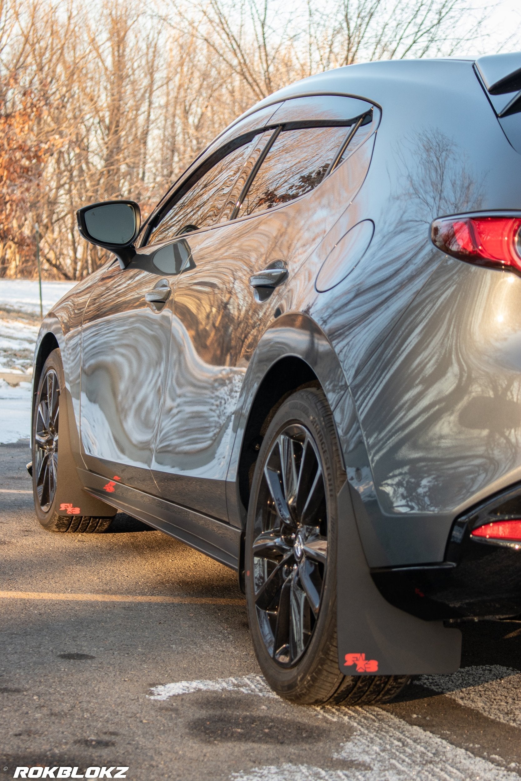 MAZDA3 Hatchback 2019+ Rally Mud Flaps