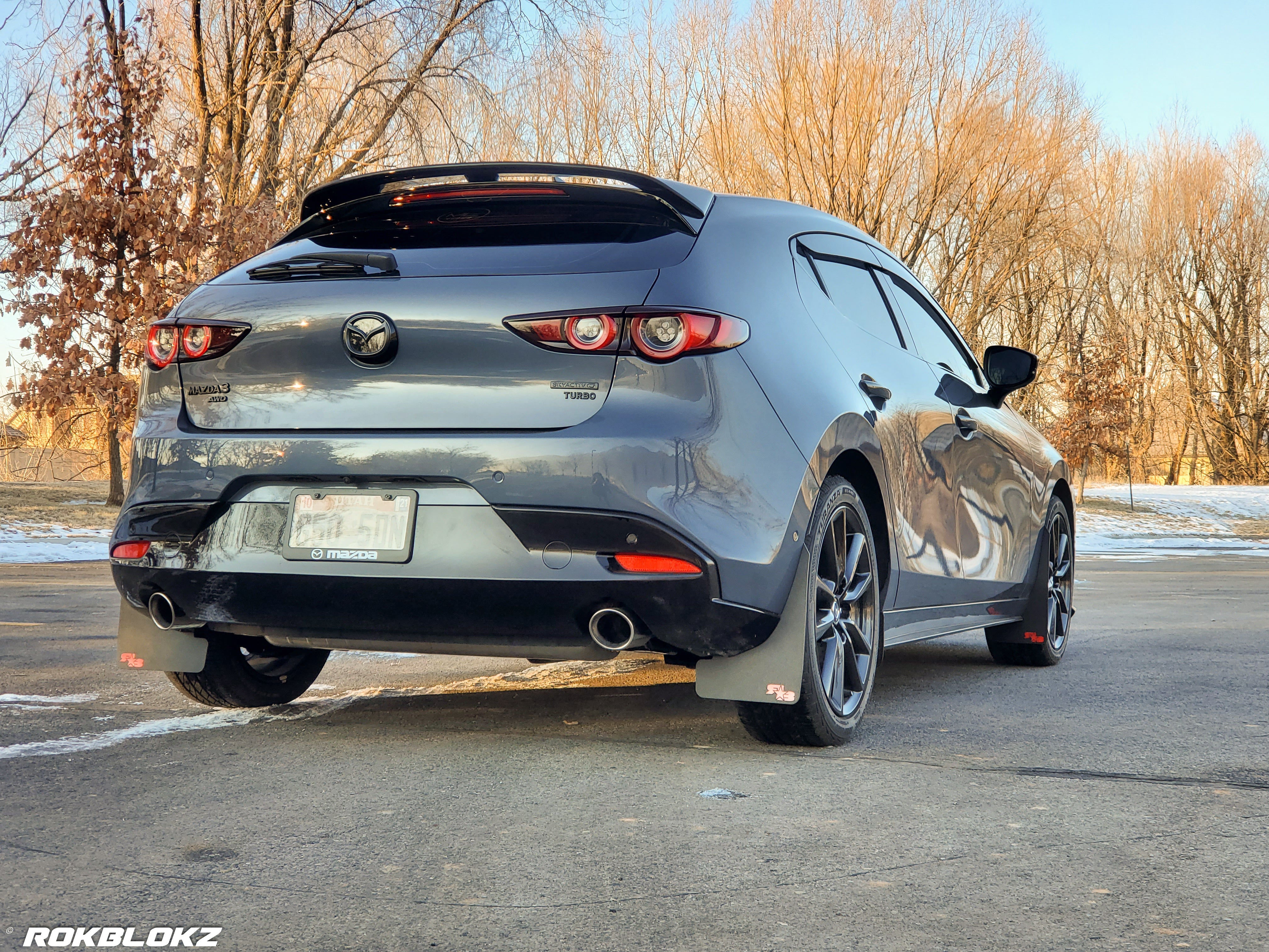 MAZDA3 Hatchback 2019+ Rally Mud Flaps