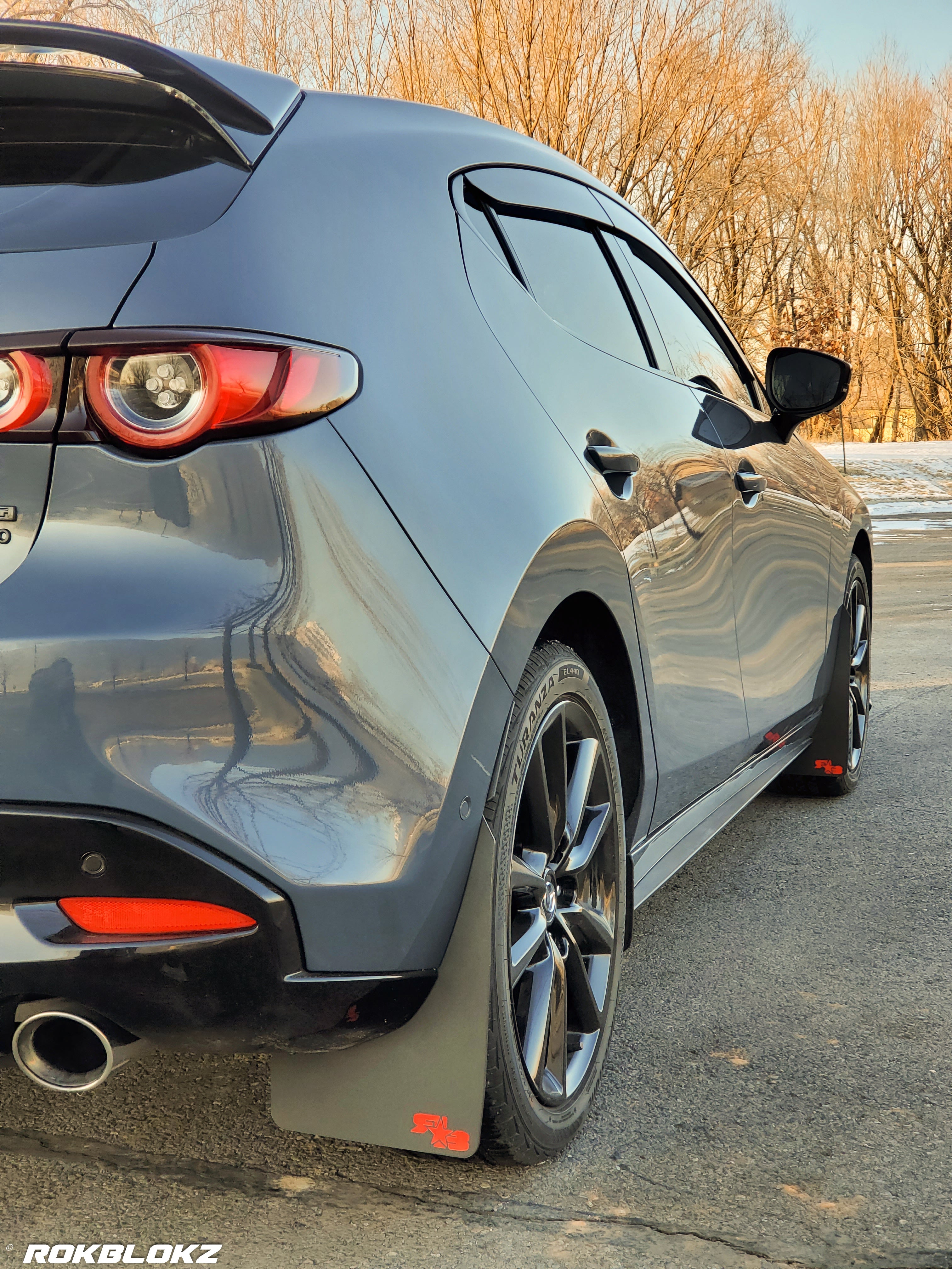 MAZDA3 Hatchback 2019+ Rally Mud Flaps