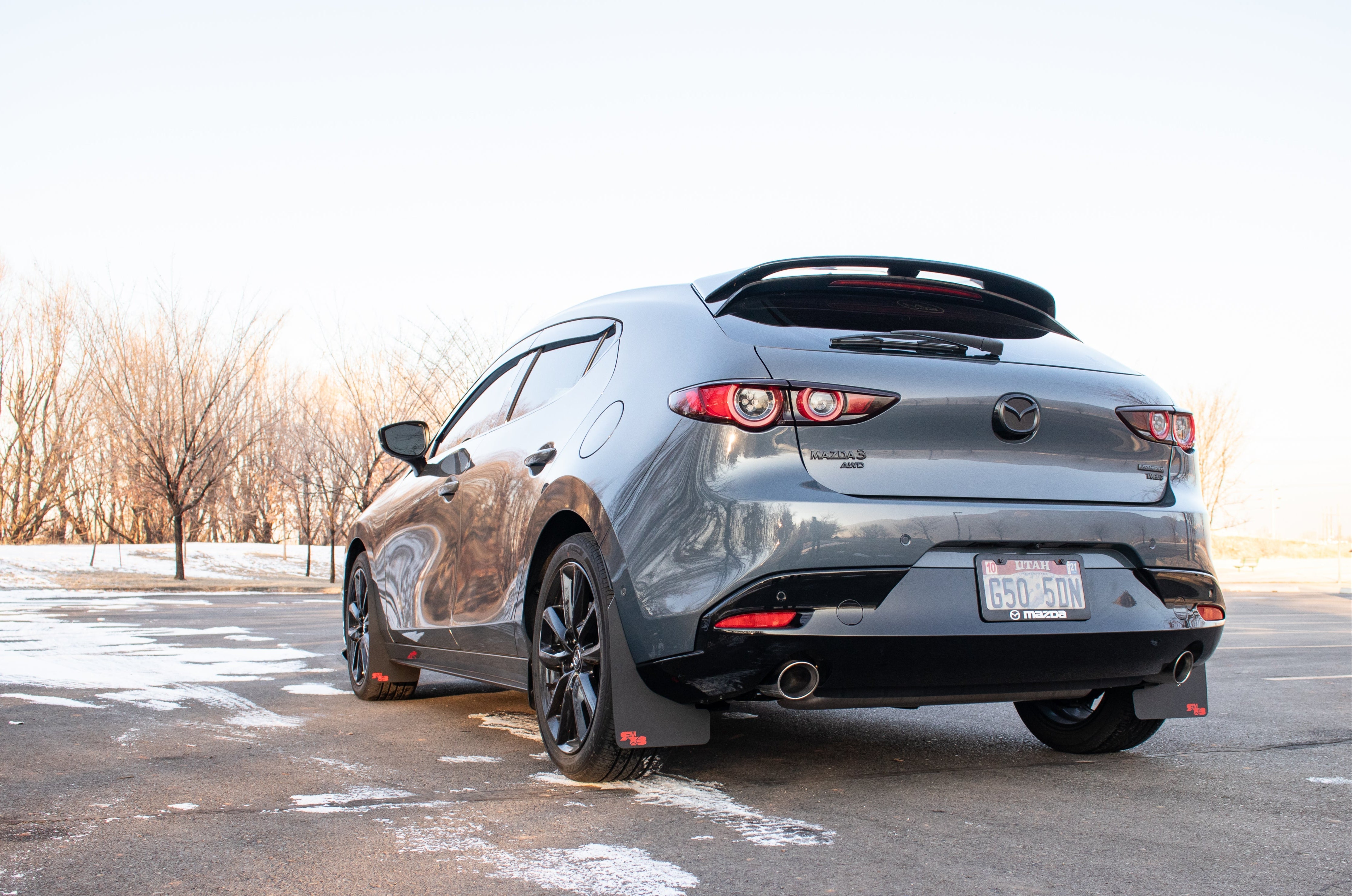 MAZDA3 Hatchback 2019+ Rally Mud Flaps