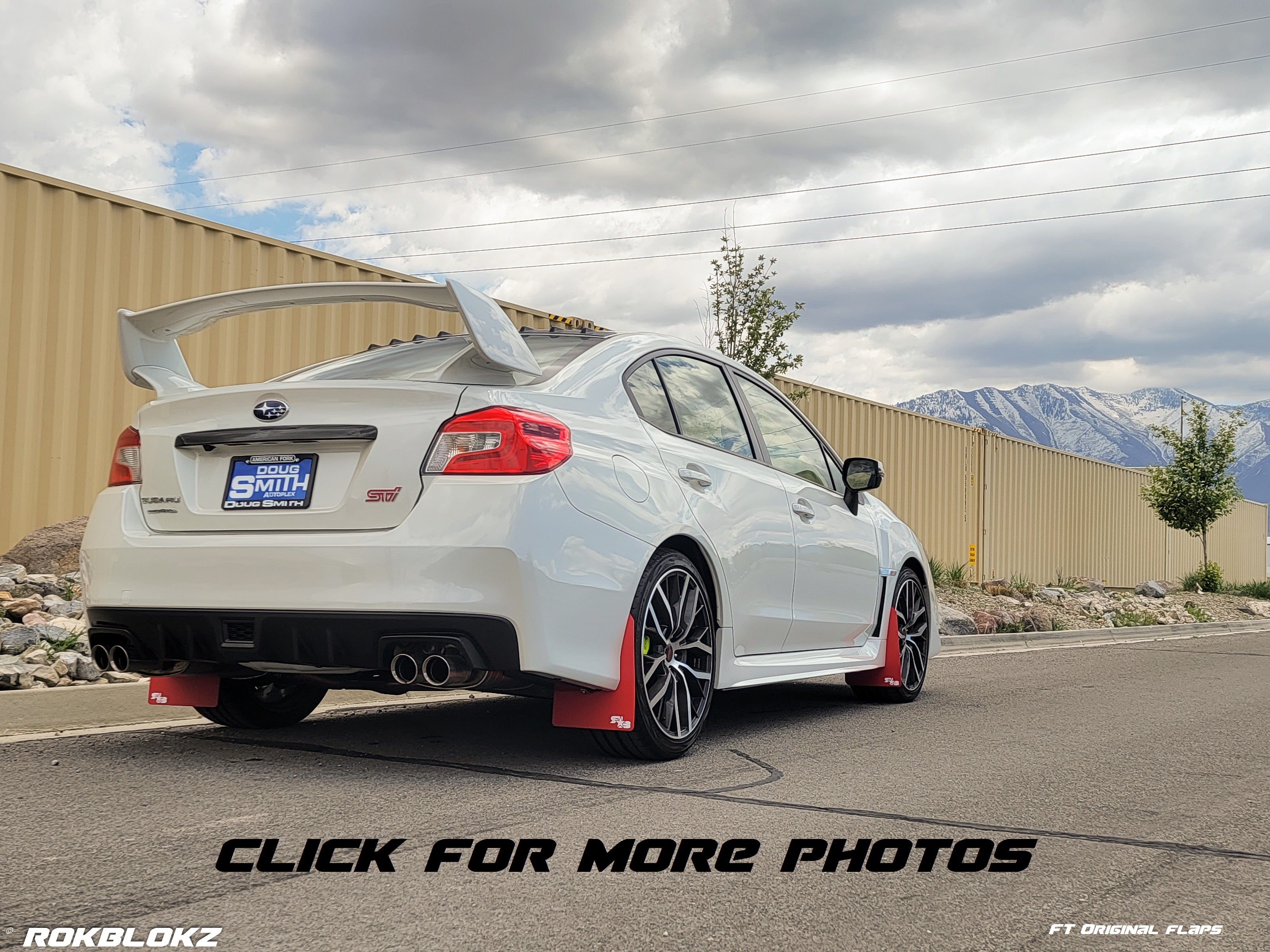 Subaru WRX STI Sedan (VA) 2015-2021 Rally Mud Flaps