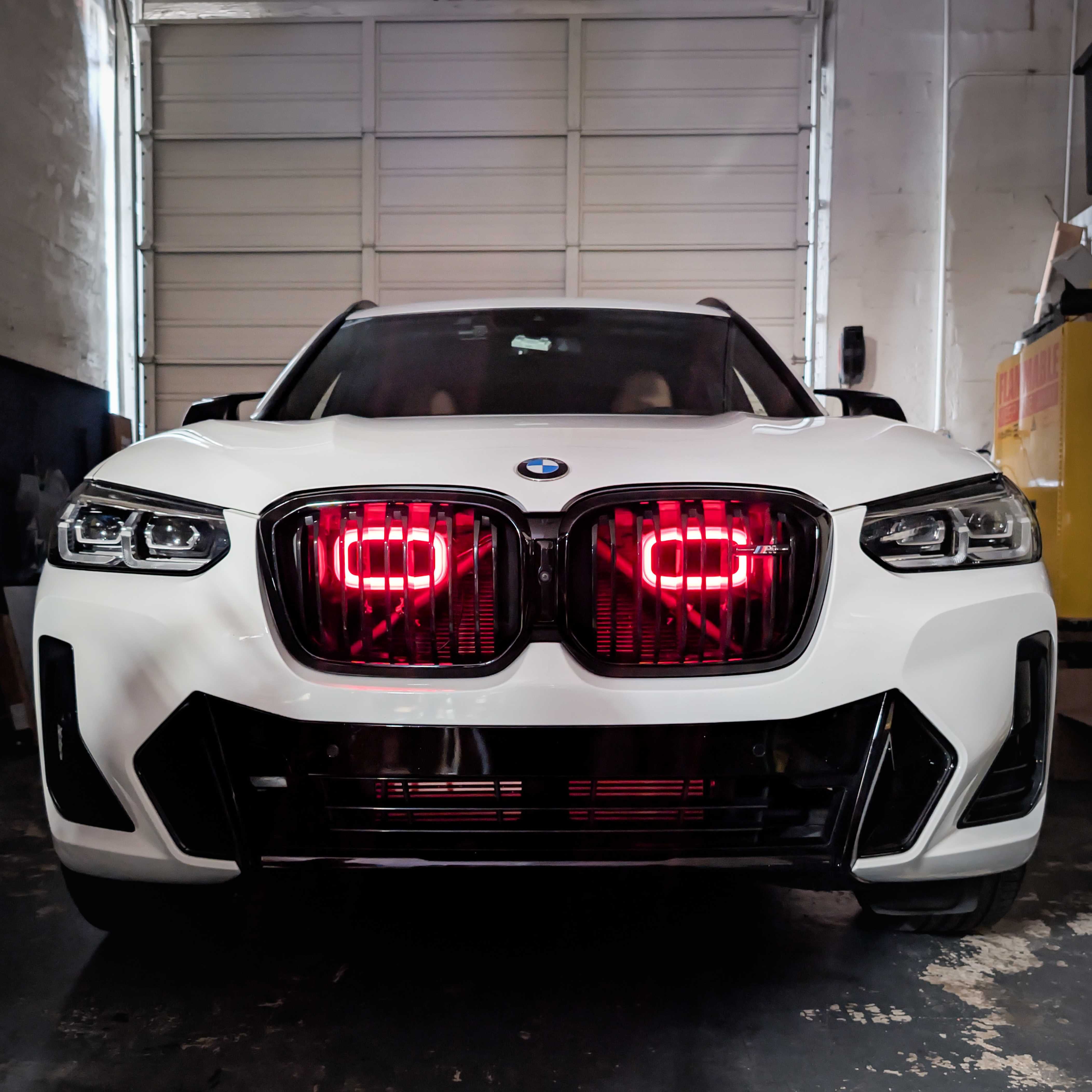2022-2024 BMW X3 M40i (G01, LCI) Dual BIG MOUTH LIT KIT Ram Air Intake Snorkels-Ram Air Intake-Grocery Getter Performance