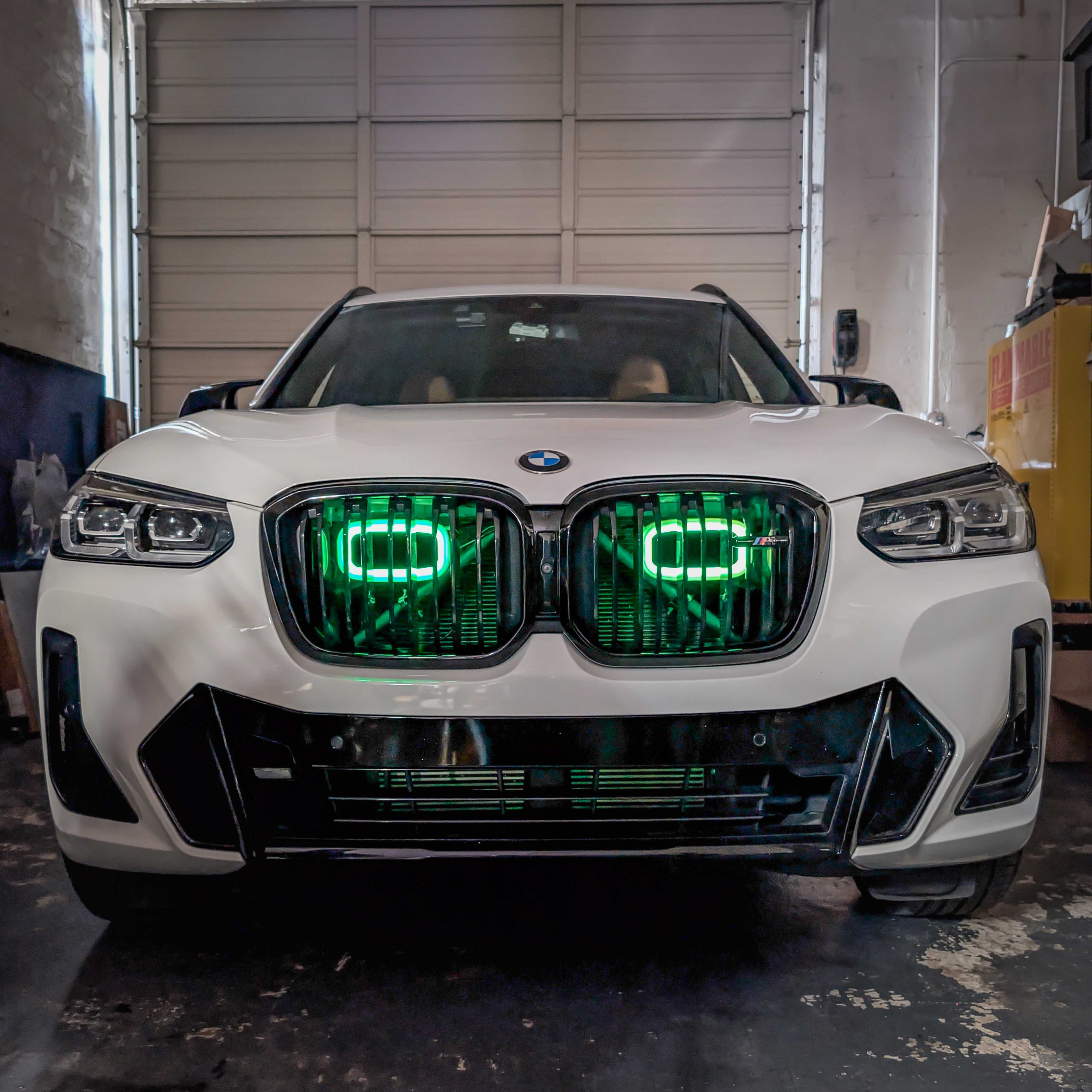 2022-2024 BMW X3 M40i (G01, LCI) Dual BIG MOUTH LIT KIT Ram Air Intake Snorkels-Ram Air Intake-Grocery Getter Performance