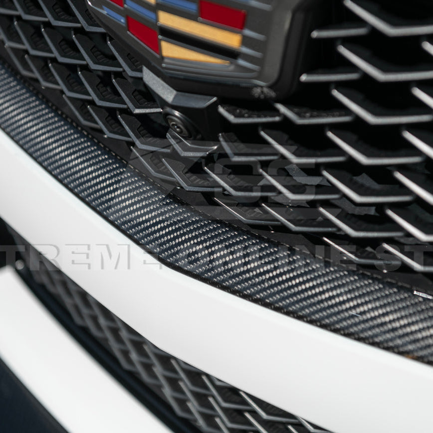 2022-24 Cadillac CT5-V Blackwing Dry Carbon Fiber Front Upper & Lower Grille Trim