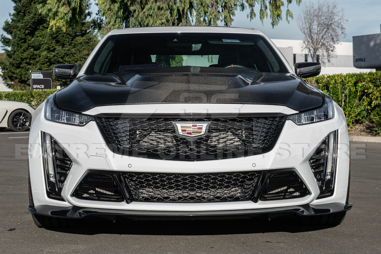 2022-24 Cadillac CT5-V Blackwing Sedan Front Lip Splitter