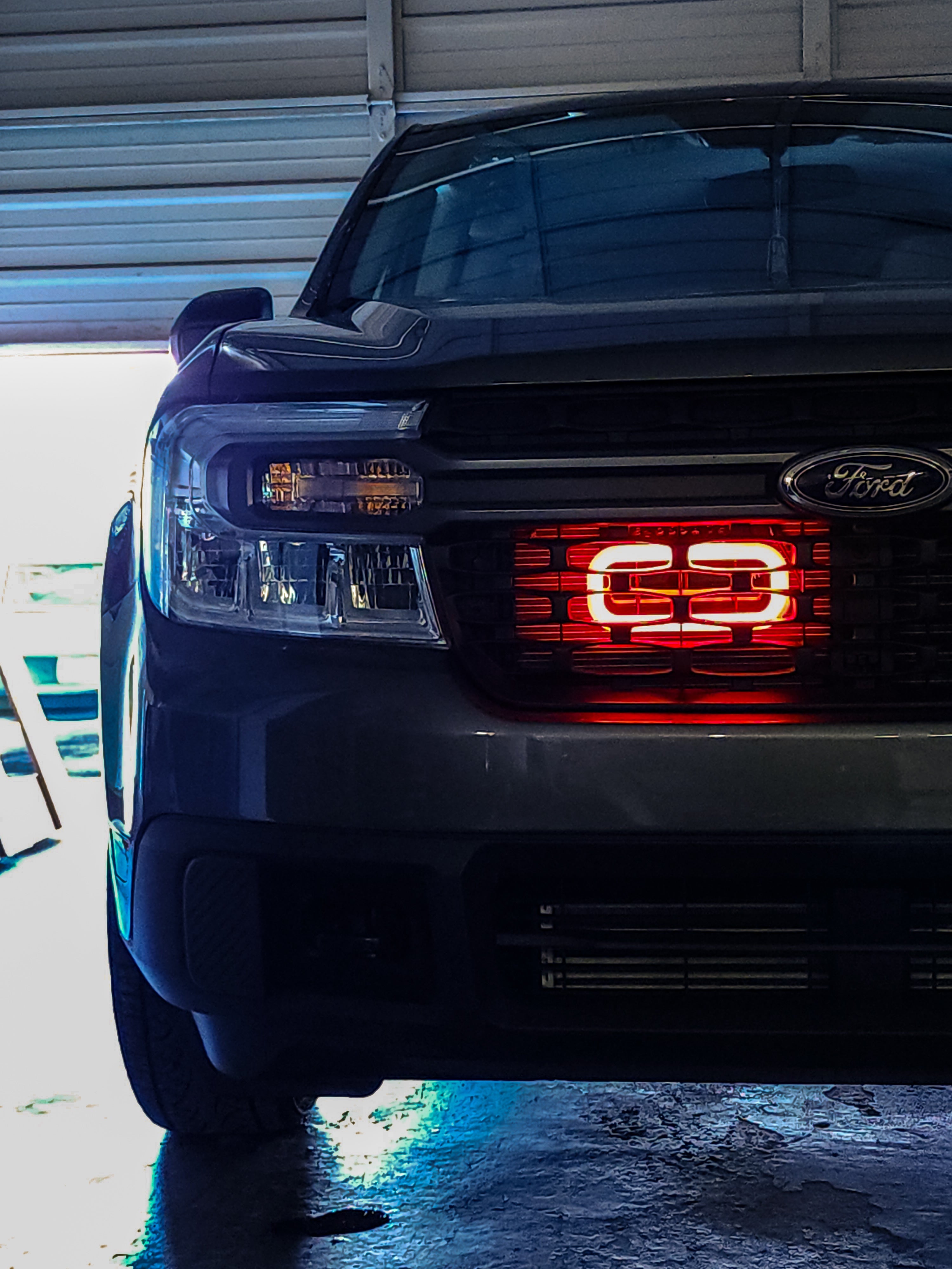 2022+ Ford Maverick (2.0L/2.5L Hybrid) BIG MOUTH LIT KIT Ram Air Intake Snorkel-Ram Air Intake-Grocery Getter Performance