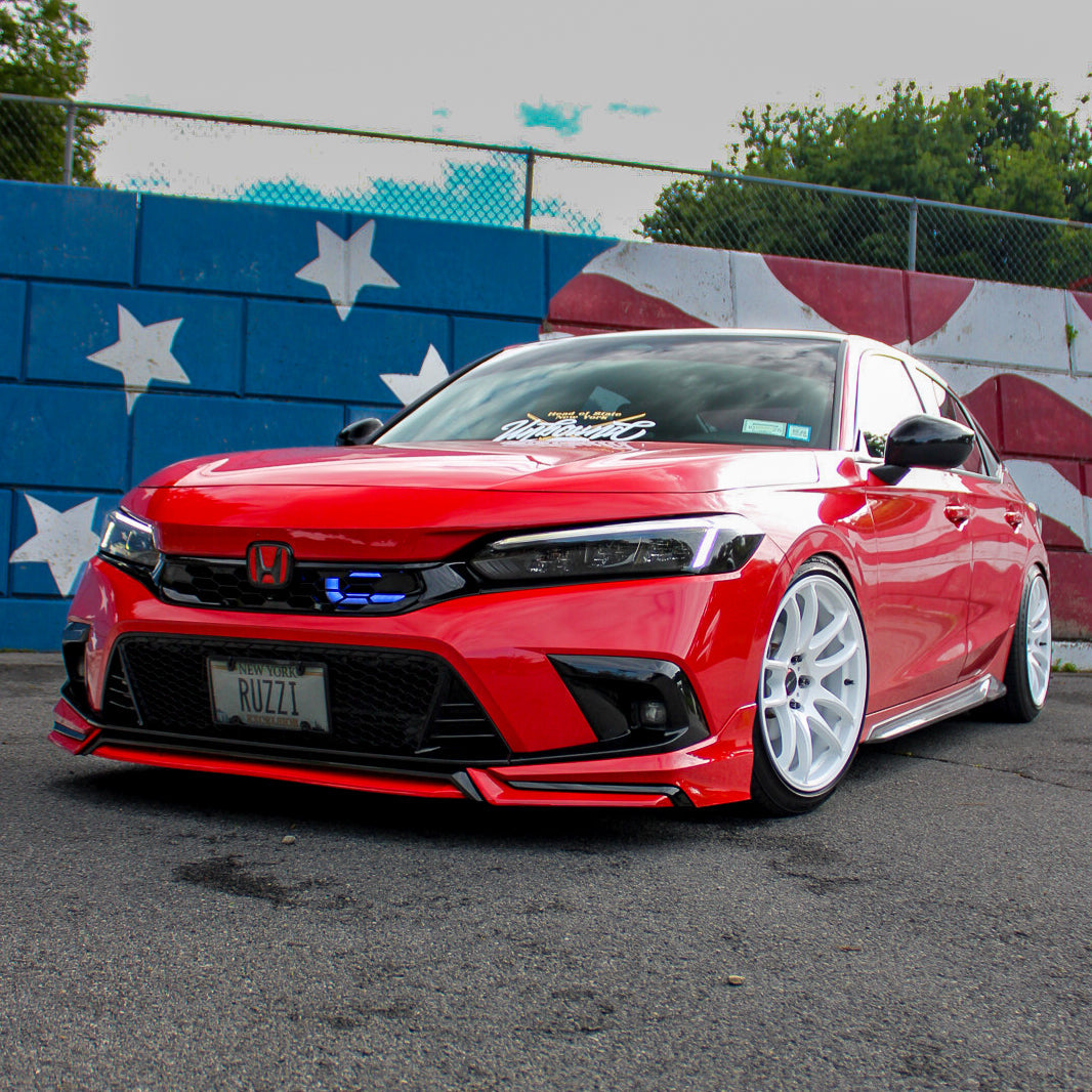 2022+ Honda Civic Si/Sport/EX/LX BIG MOUTH LIT KIT Ram Air Intake Snorkel-Ram Air Intake-Grocery Getter Performance