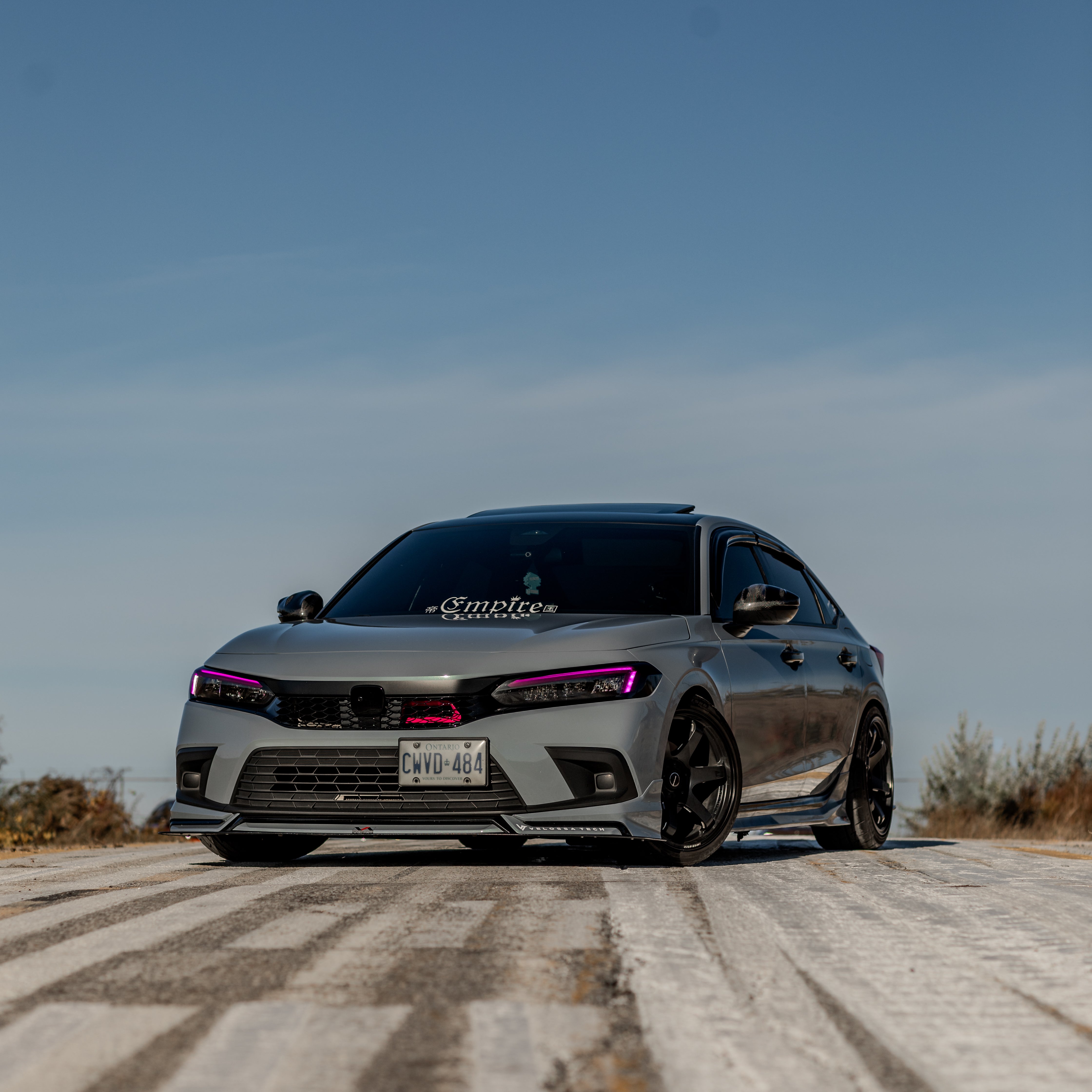 2022+ Honda Civic Si/Sport/EX/LX BIG MOUTH Ram Air Intake Snorkel-Ram Air Intake-Grocery Getter Performance