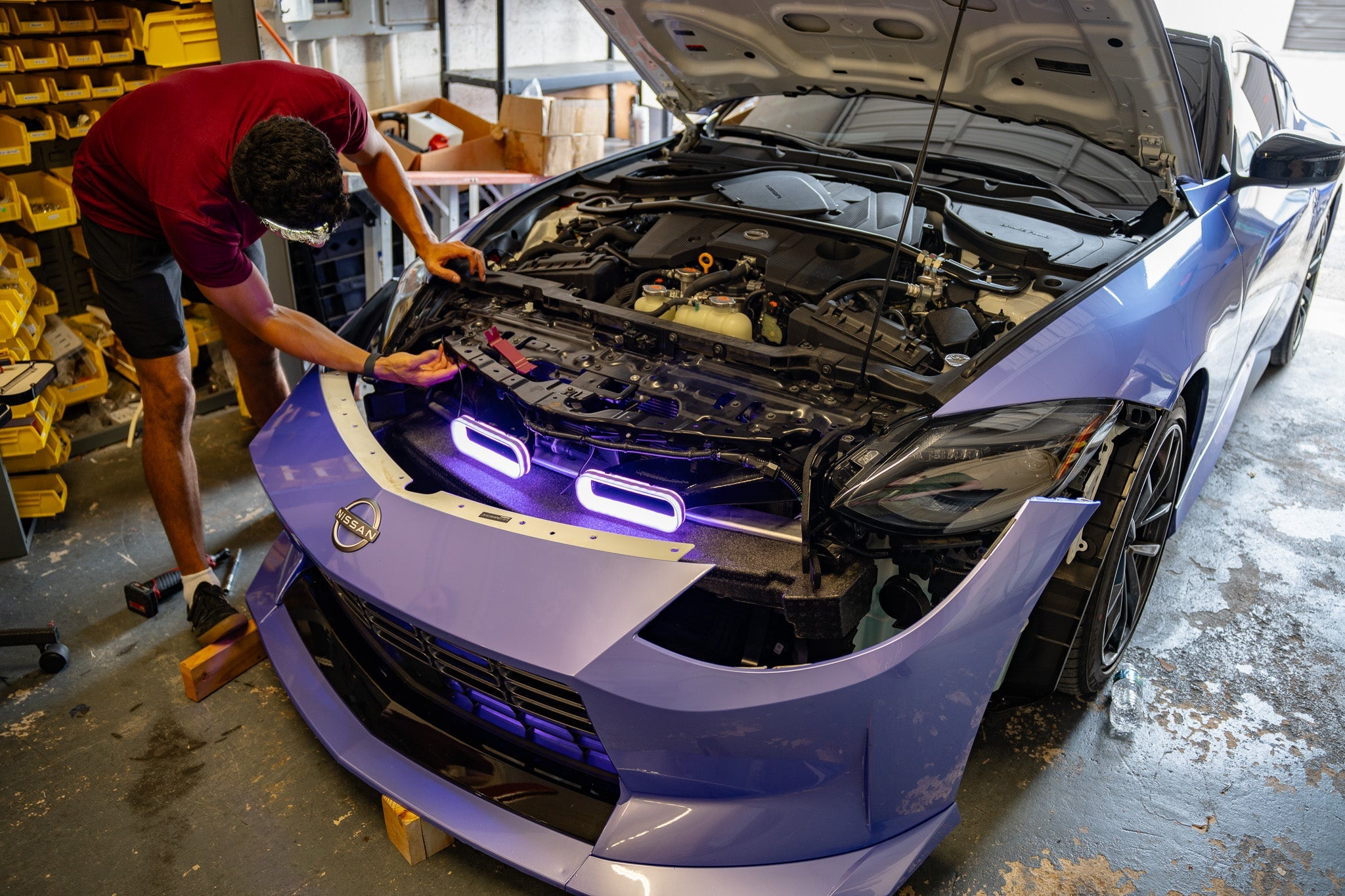 2022+ Nissan Z Dual BIG MOUTH LIT KIT Ram Air Intake Snorkels-Ram Air Intake-Grocery Getter Performance