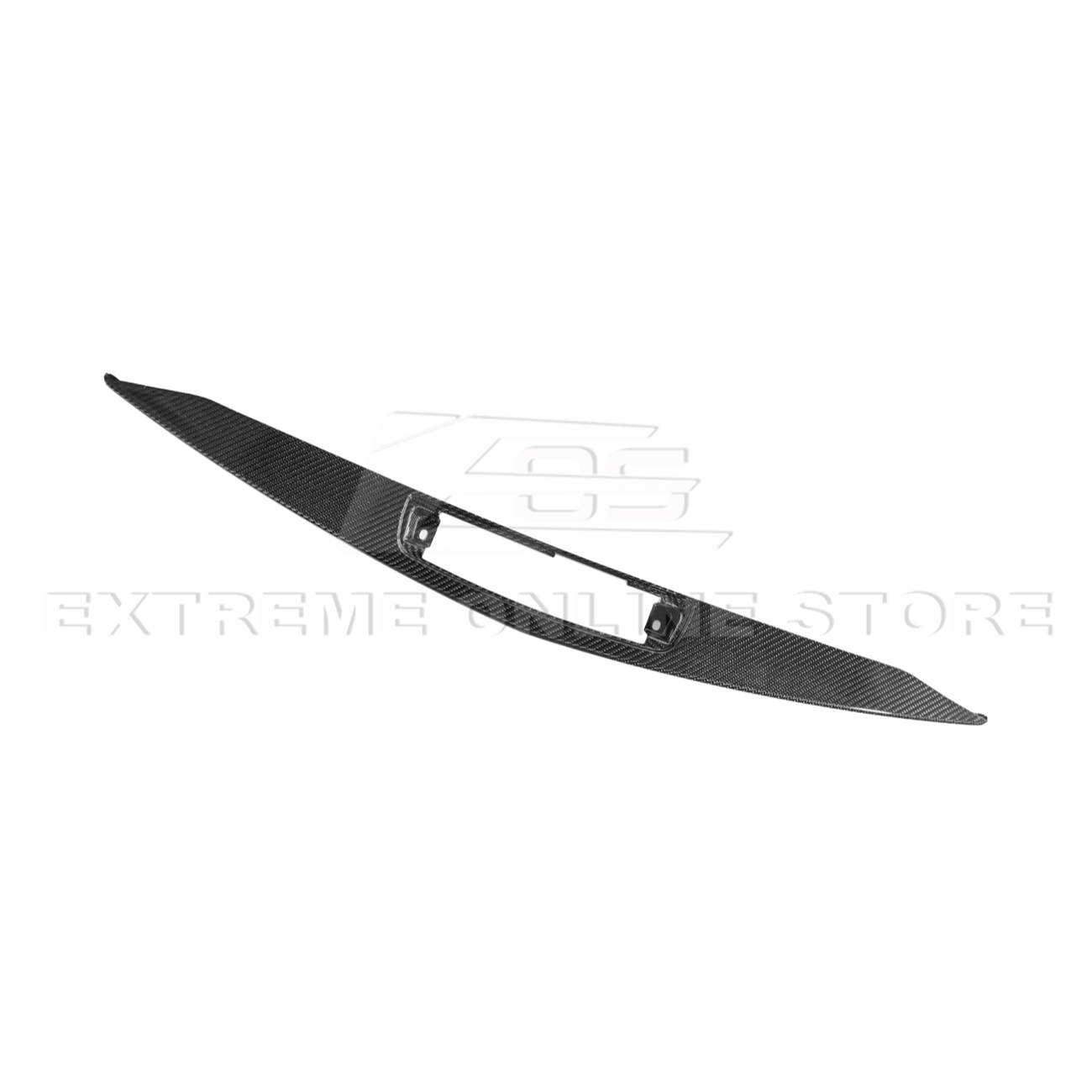 2022-Up Cadillac CT5 Dry Carbon Fiber Rear Deck Lid Center Applique Trunk Insert