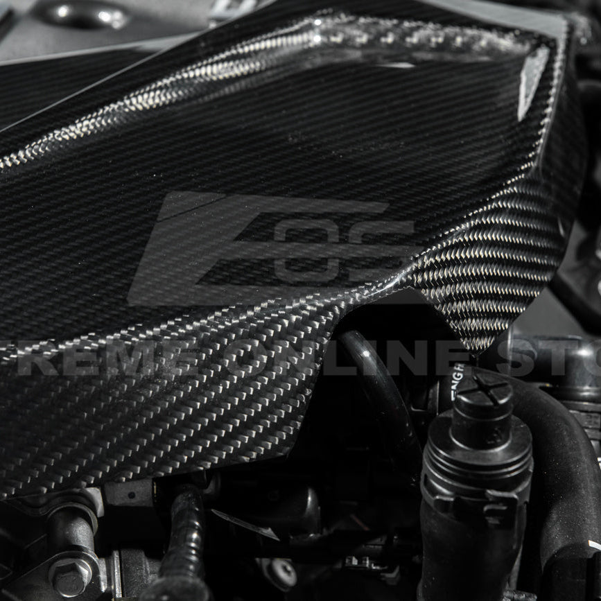 2022-Up Cadillac CT5-V Blackwing DRY Carbon Fiber Replacement Front Engine Cover