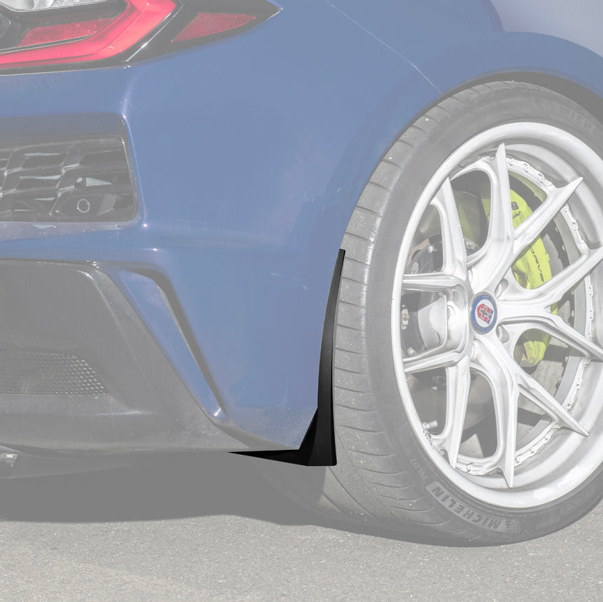 2022-Up Corvette C8 Z06 XL Extended Rear Mud Flaps Splash Guards