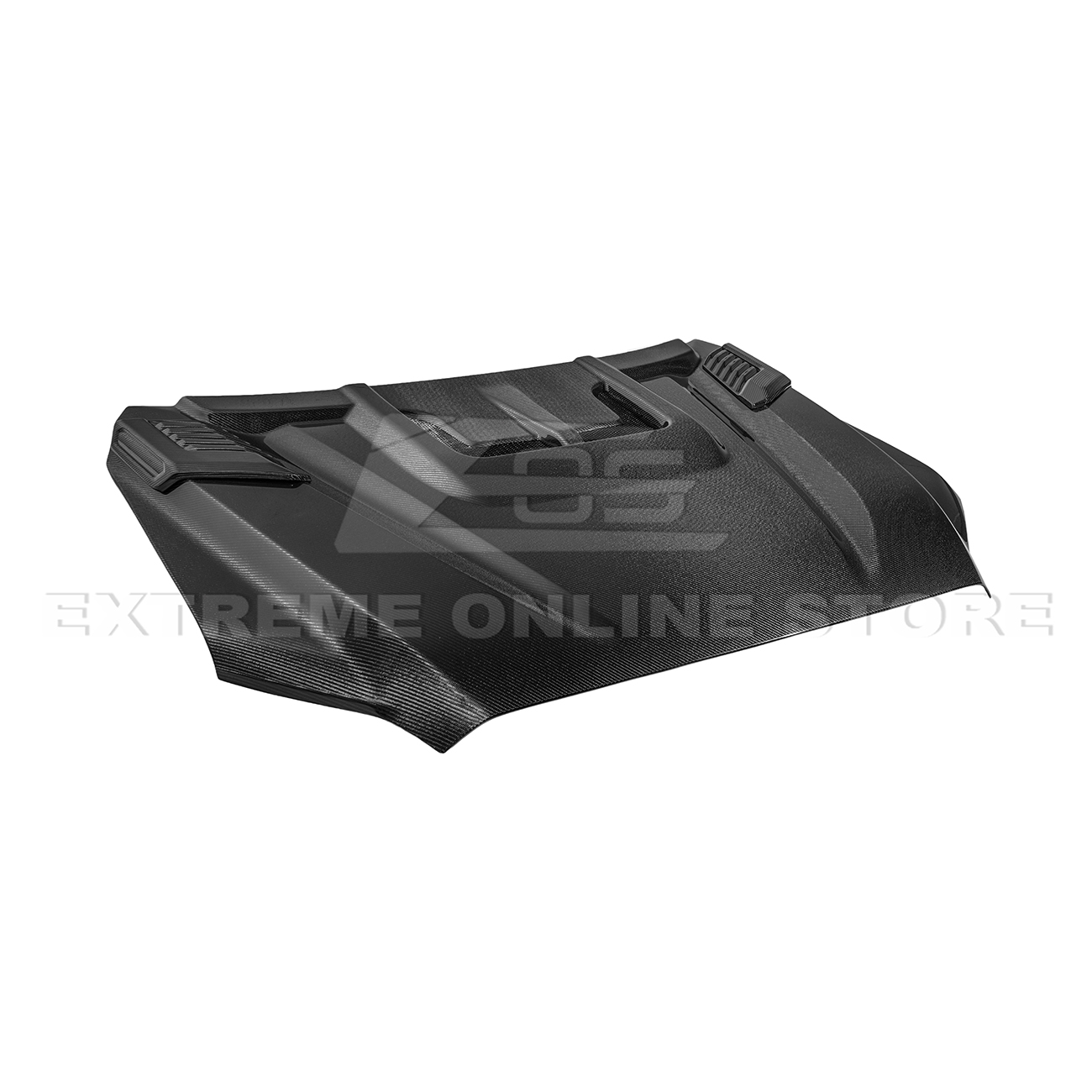 2022-Up Toyota Tundra | EOS CARBON FIBER Front Vented Hood Cover w/ Side Vent