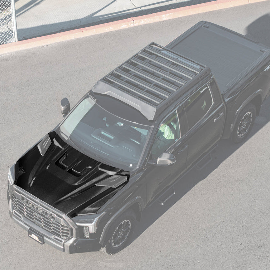 2022-Up Toyota Tundra | EOS CARBON FIBER Front Vented Hood Cover w/ Side Vent