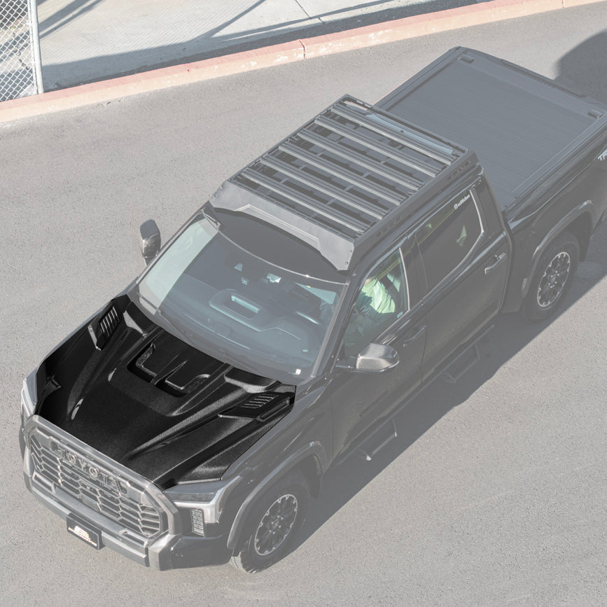 2022-Up Toyota Tundra | EOS CARBON FIBER Front Vented Hood Cover w/ Side Vent