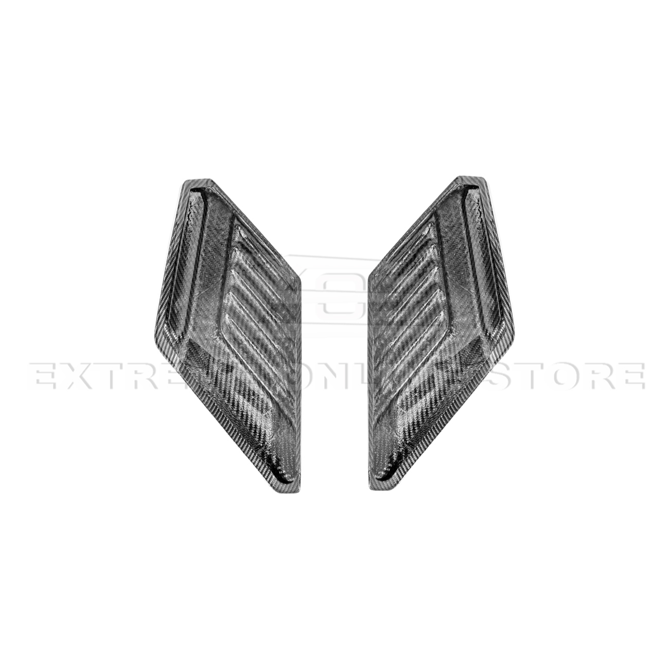 2022-Up Toyota Tundra | TRD Pro Style CARBON FIBER Front Hood Side Vent Cover