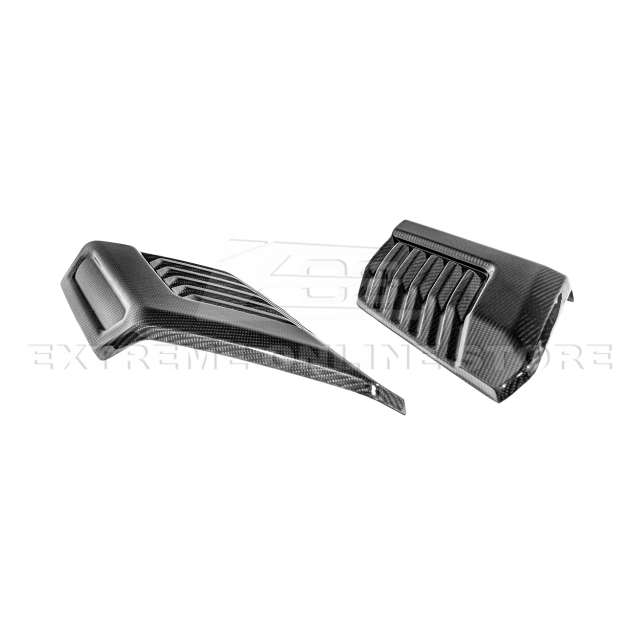 2022-Up Toyota Tundra | TRD Pro Style CARBON FIBER Front Hood Side Vent Cover