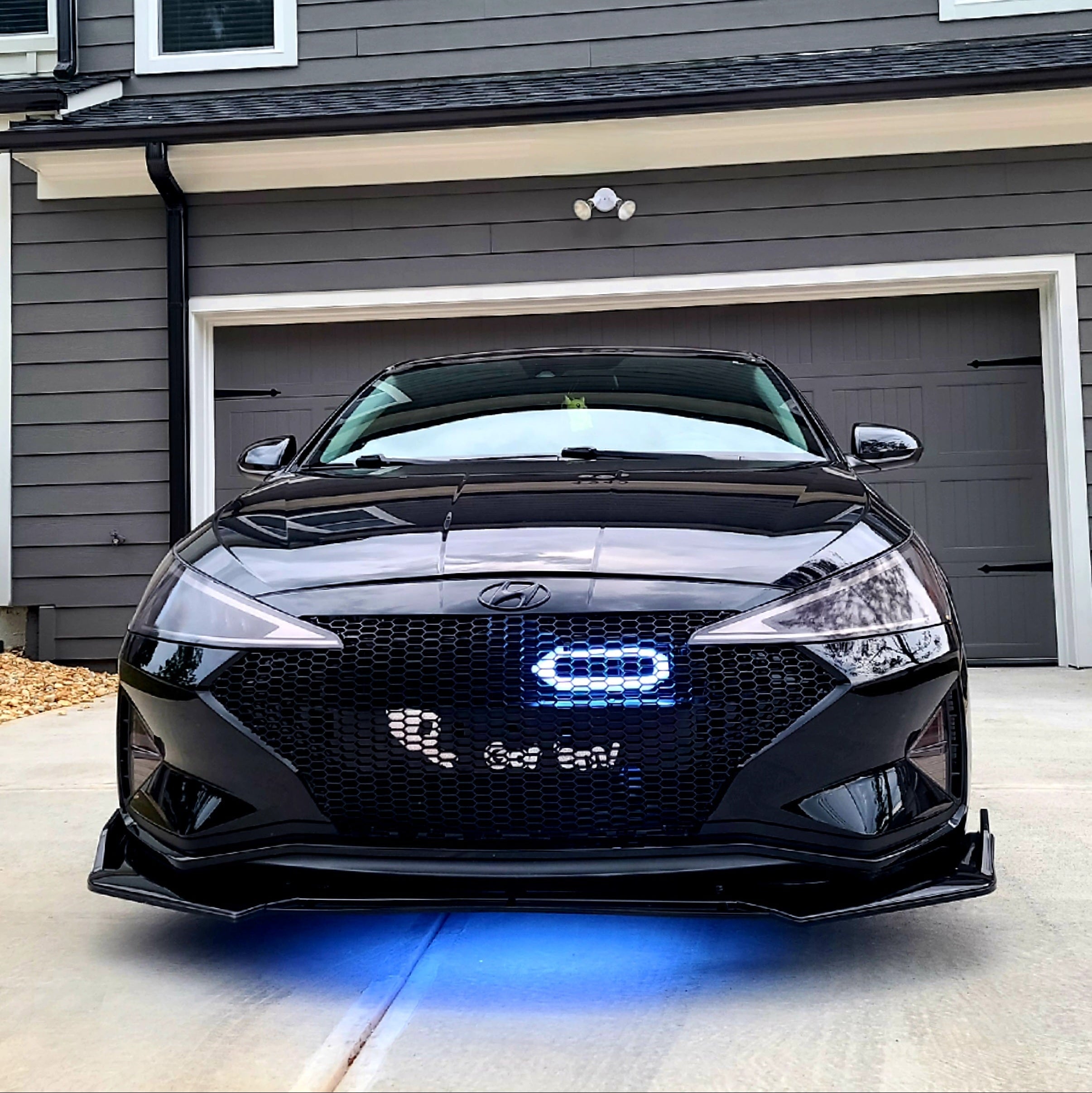 2019-2020 Hyundai Elantra Sport (Avante Sport, AD and Elantra SEL) BIG MOUTH LIT KIT Ram Air Intake Snorkel-Ram Air Intake-Grocery Getter Performance