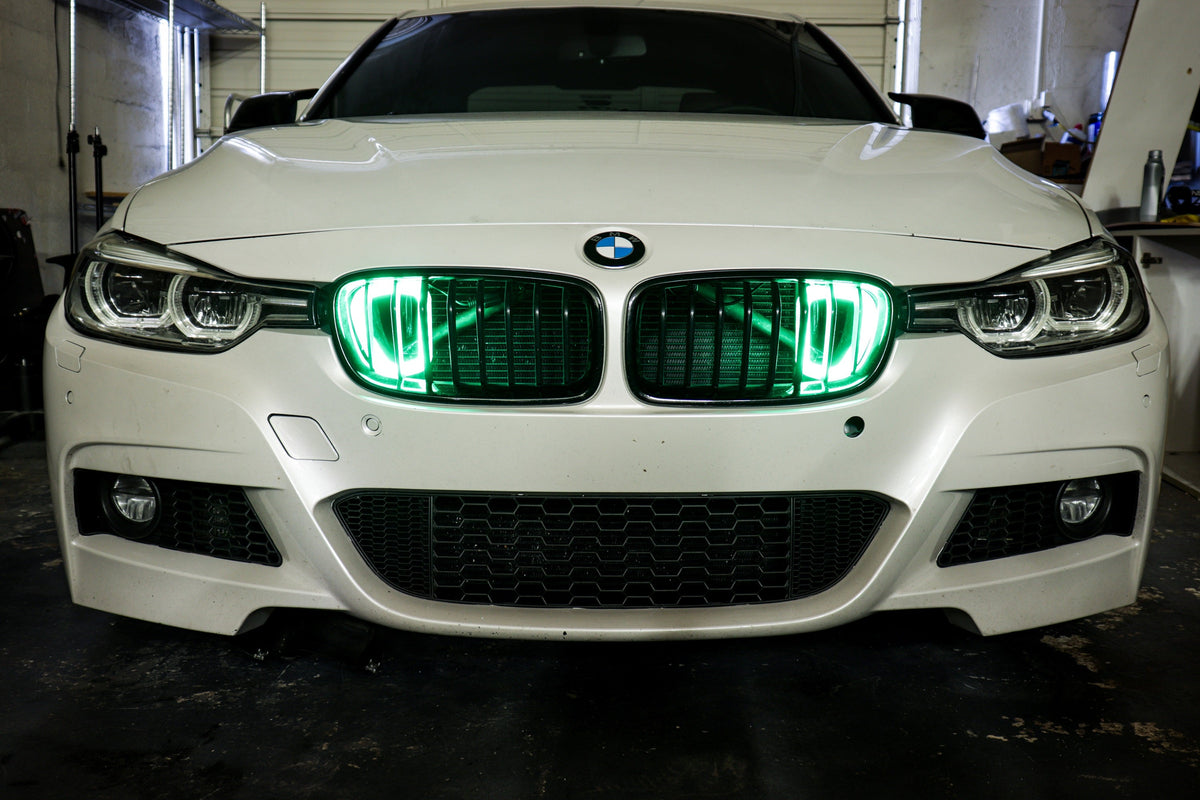 2012-2019 BMW F30 (3-Series) and 2013-2020 BMW F32 (4-Series) Dual BIG MOUTH LIT KIT Ram Air Intake Snorkels - product image 3
