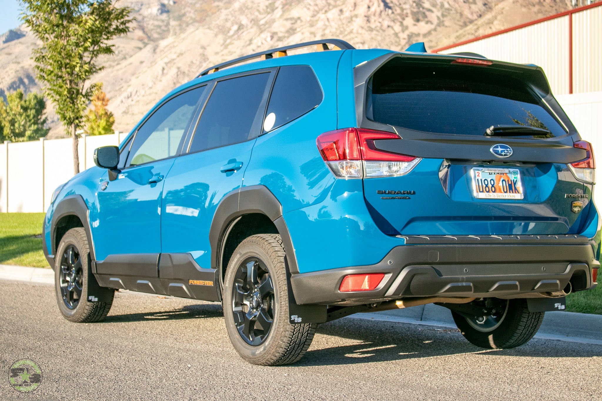 Subaru Forester WILDERNESS 2022-2024 Rally Mud Flaps
