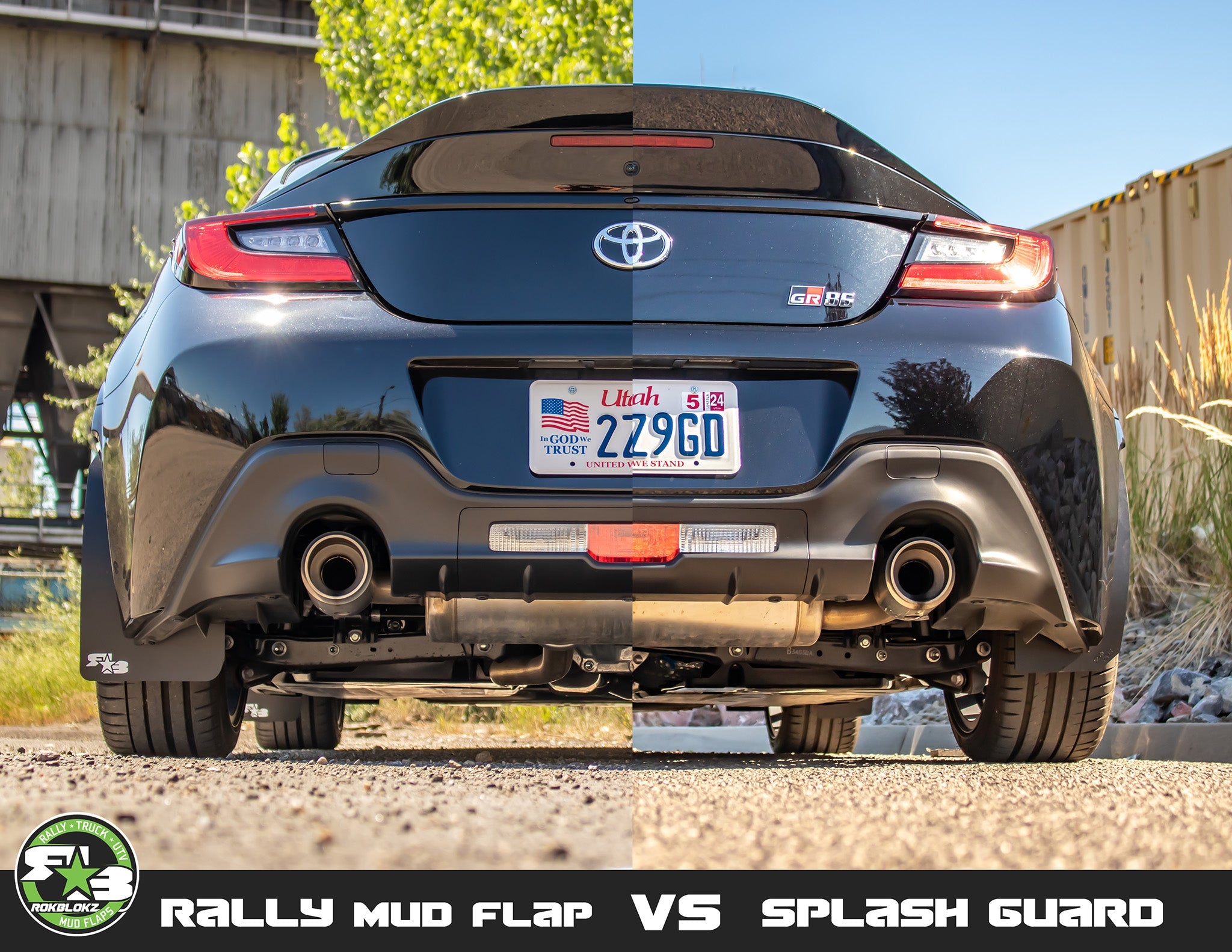 Toyota GR86 2022+ Rally Mud Flaps